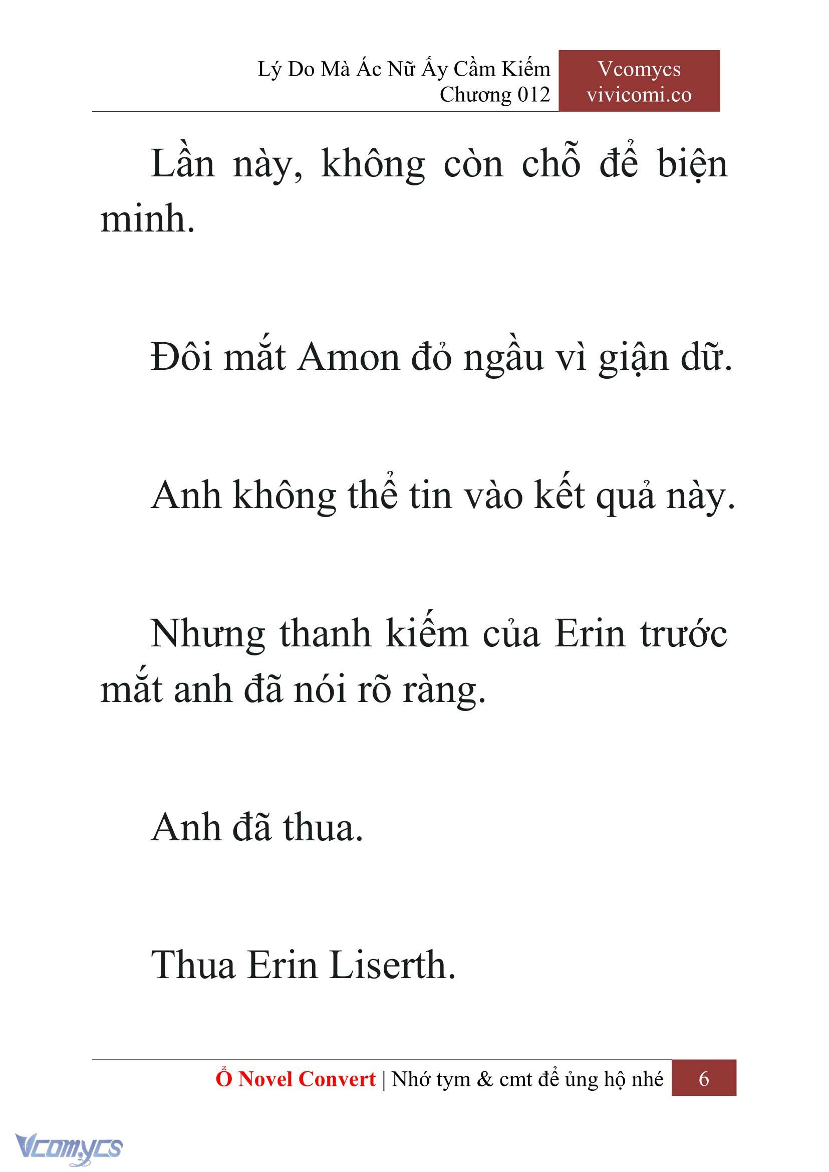 [Novel] Lý Do Mà Ác Nữ Ấy Cầm Kiếm Chapter 12 - Trang 9