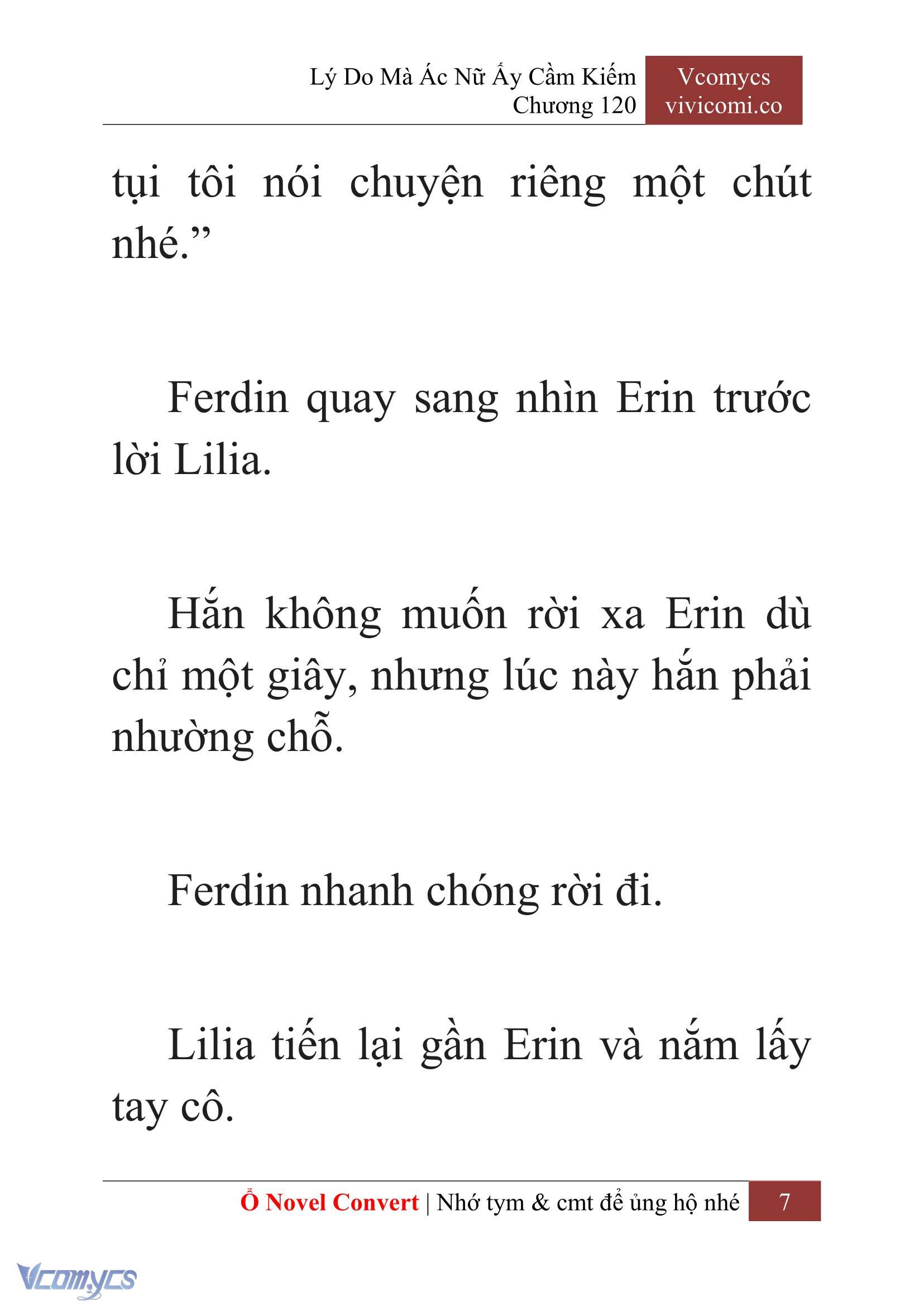 [Novel] Lý Do Mà Ác Nữ Ấy Cầm Kiếm Chapter 120 - Trang 10
