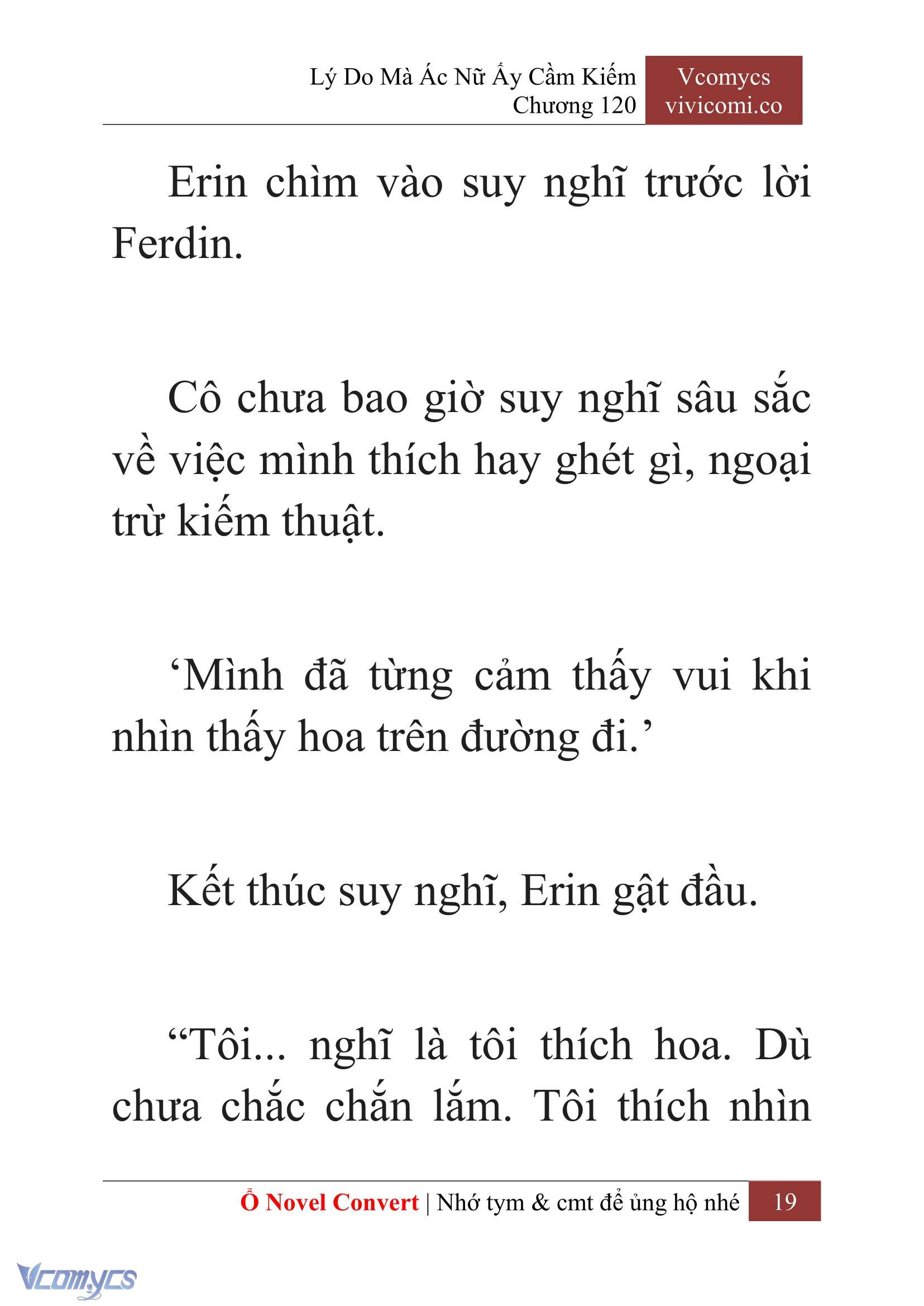 [Novel] Lý Do Mà Ác Nữ Ấy Cầm Kiếm Chapter 120 - Trang 22