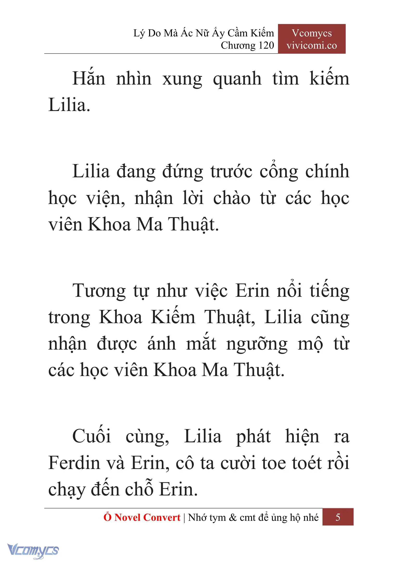 [Novel] Lý Do Mà Ác Nữ Ấy Cầm Kiếm Chapter 120 - Trang 8