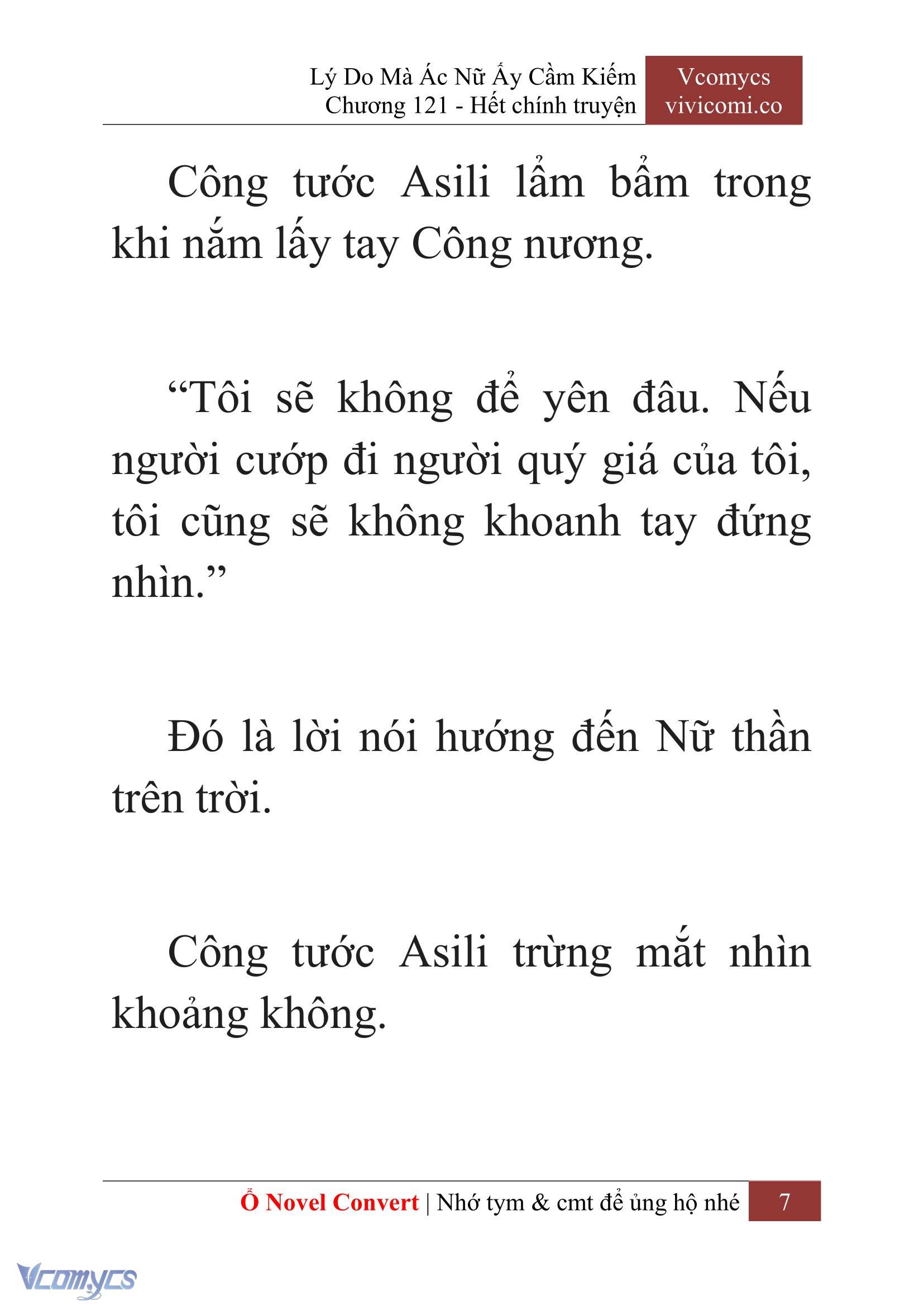 [Novel] Lý Do Mà Ác Nữ Ấy Cầm Kiếm Chapter 121 - Trang 10