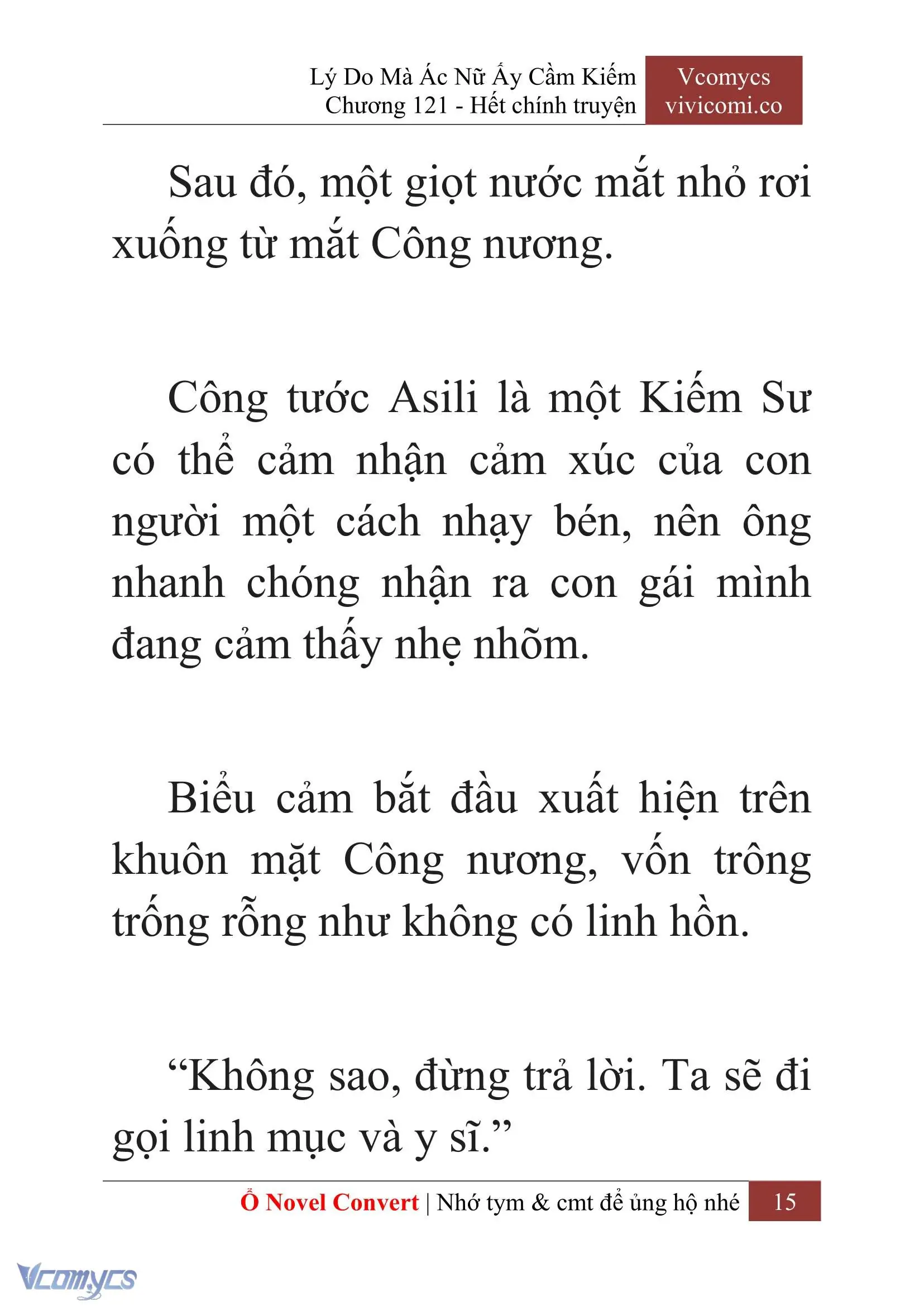 [Novel] Lý Do Mà Ác Nữ Ấy Cầm Kiếm Chapter 121 - Trang 18