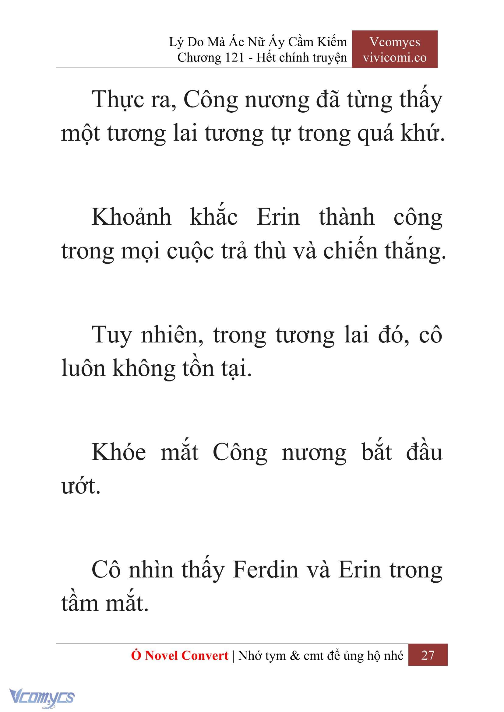 [Novel] Lý Do Mà Ác Nữ Ấy Cầm Kiếm Chapter 121 - Trang 30