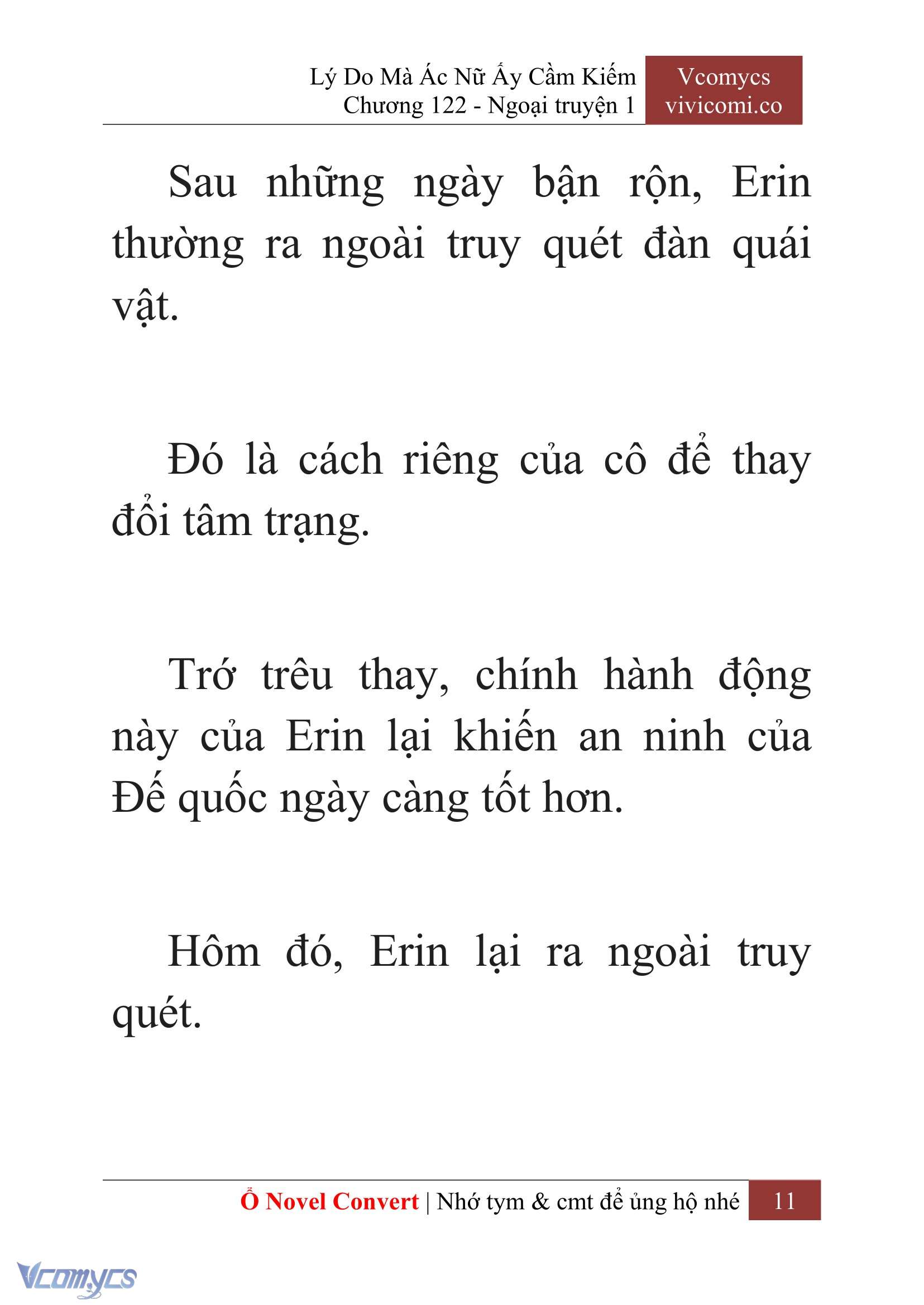 [Novel] Lý Do Mà Ác Nữ Ấy Cầm Kiếm Chapter 122 - Trang 14