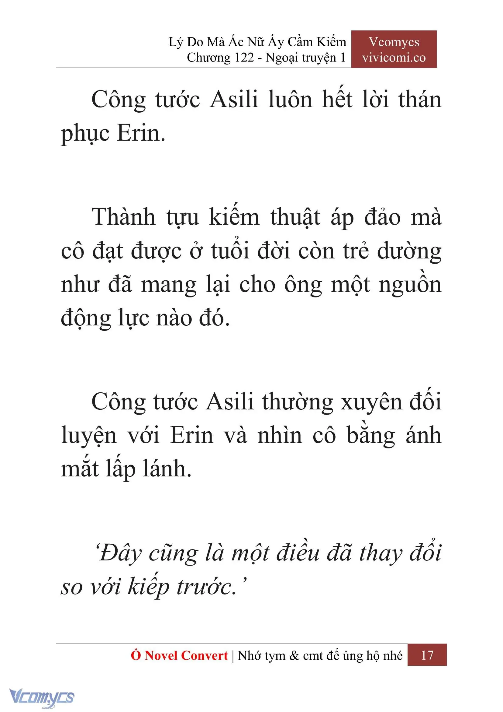 [Novel] Lý Do Mà Ác Nữ Ấy Cầm Kiếm Chapter 122 - Trang 20