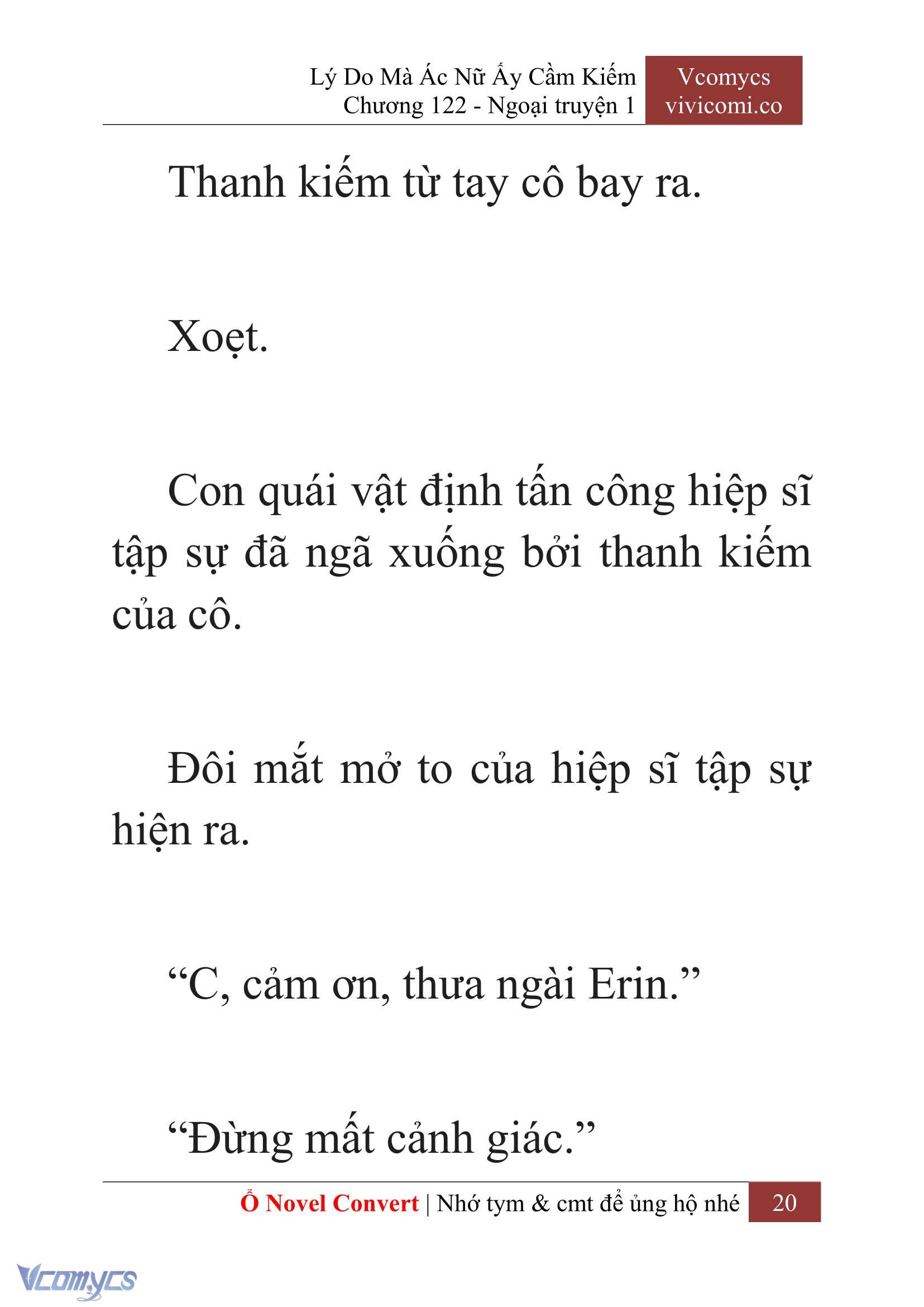 [Novel] Lý Do Mà Ác Nữ Ấy Cầm Kiếm Chapter 122 - Trang 23