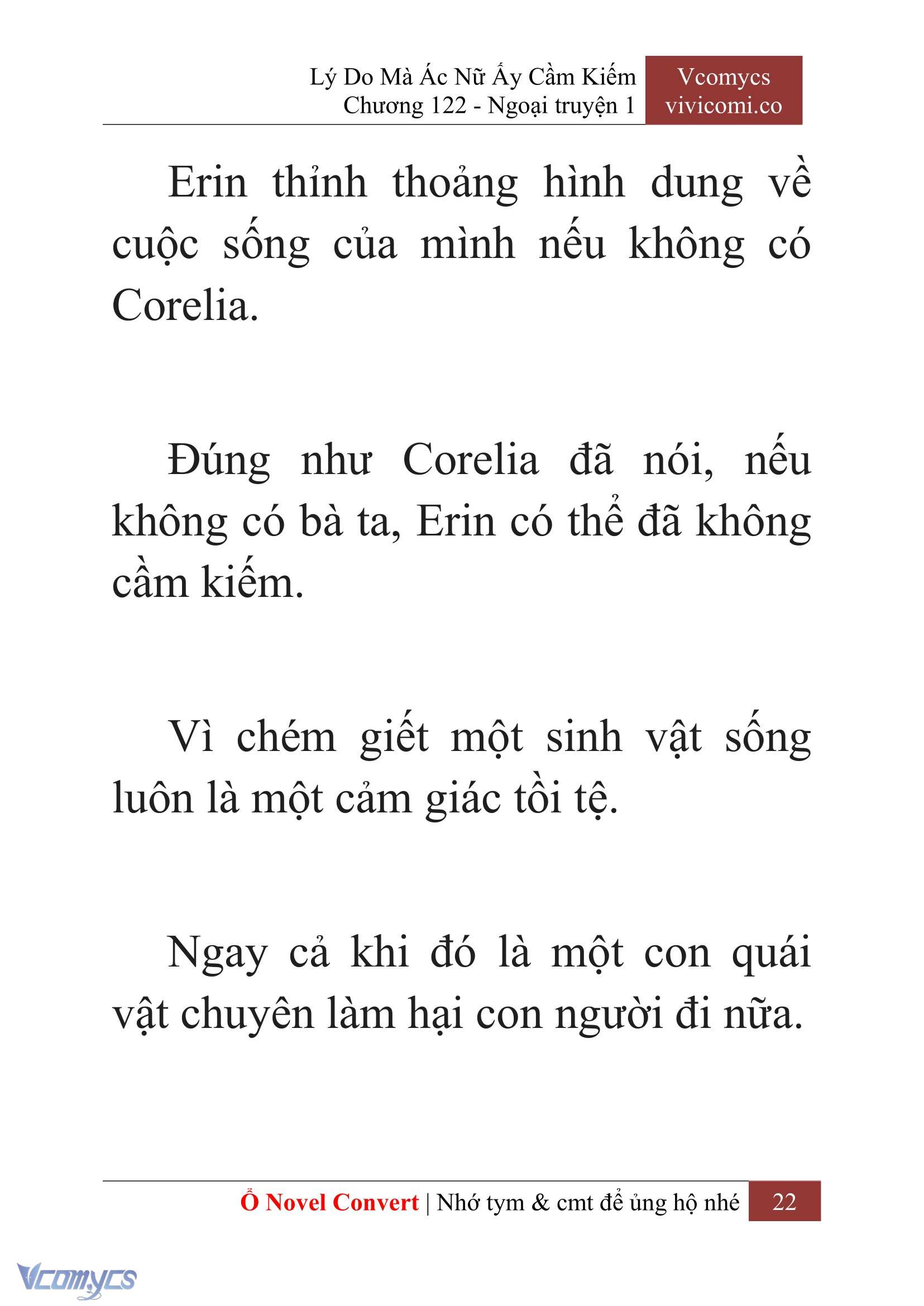 [Novel] Lý Do Mà Ác Nữ Ấy Cầm Kiếm Chapter 122 - Trang 25