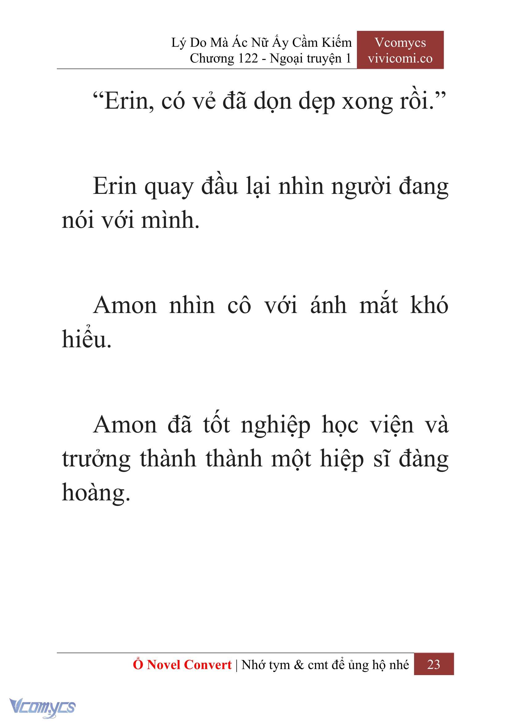 [Novel] Lý Do Mà Ác Nữ Ấy Cầm Kiếm Chapter 122 - Trang 26
