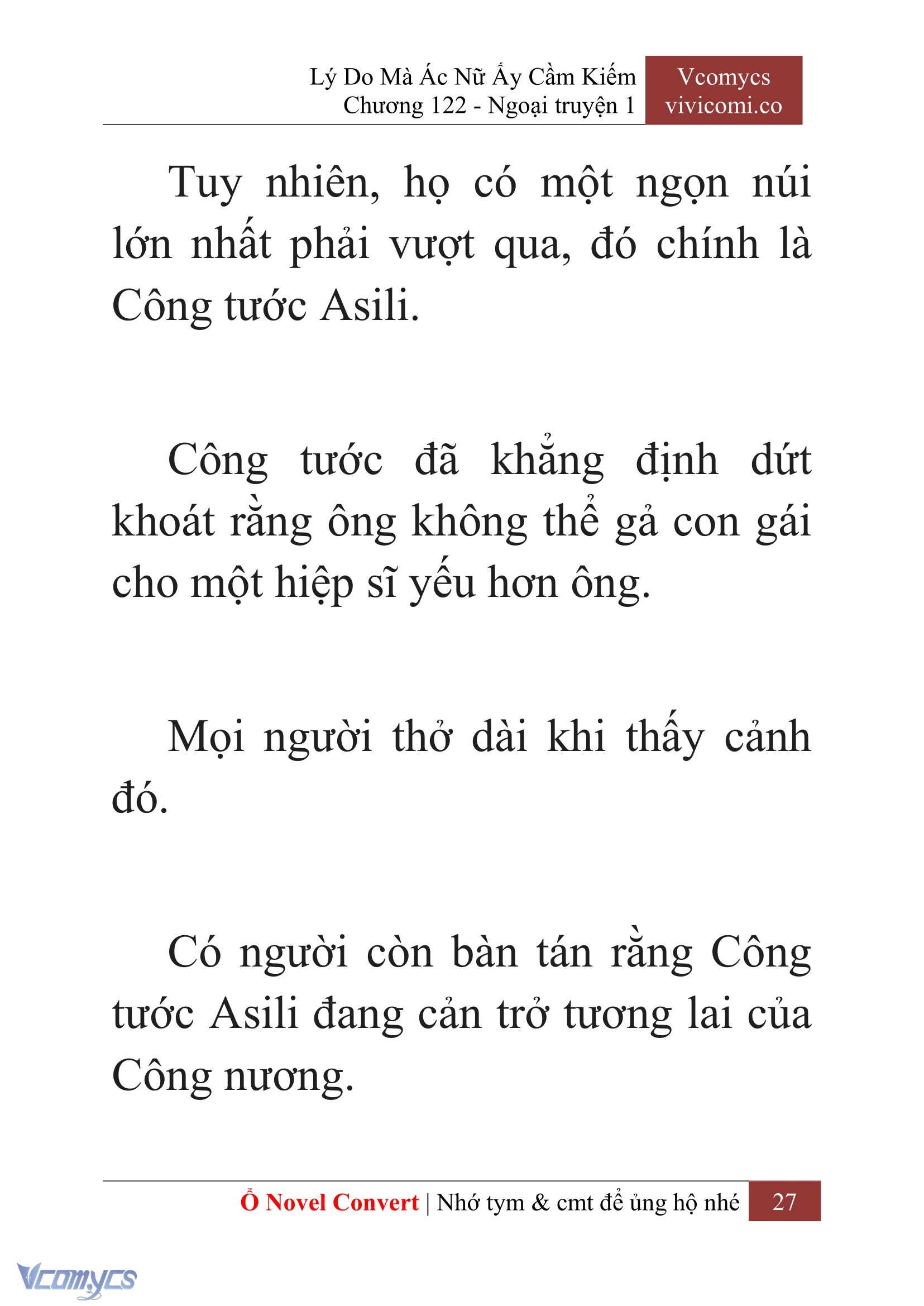 [Novel] Lý Do Mà Ác Nữ Ấy Cầm Kiếm Chapter 122 - Trang 30