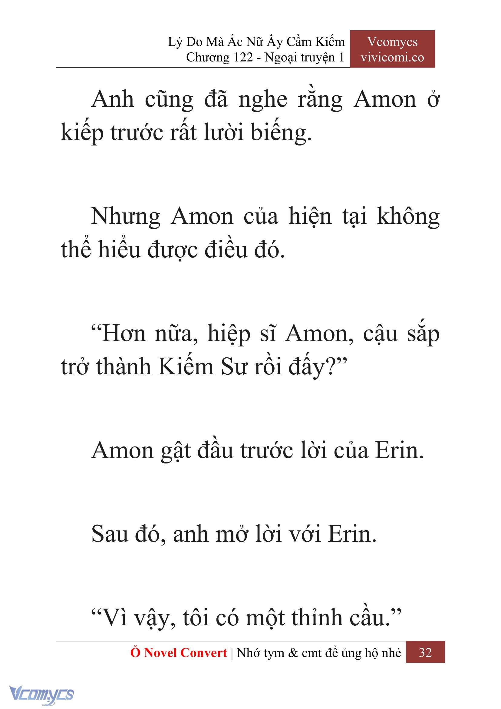 [Novel] Lý Do Mà Ác Nữ Ấy Cầm Kiếm Chapter 122 - Trang 35