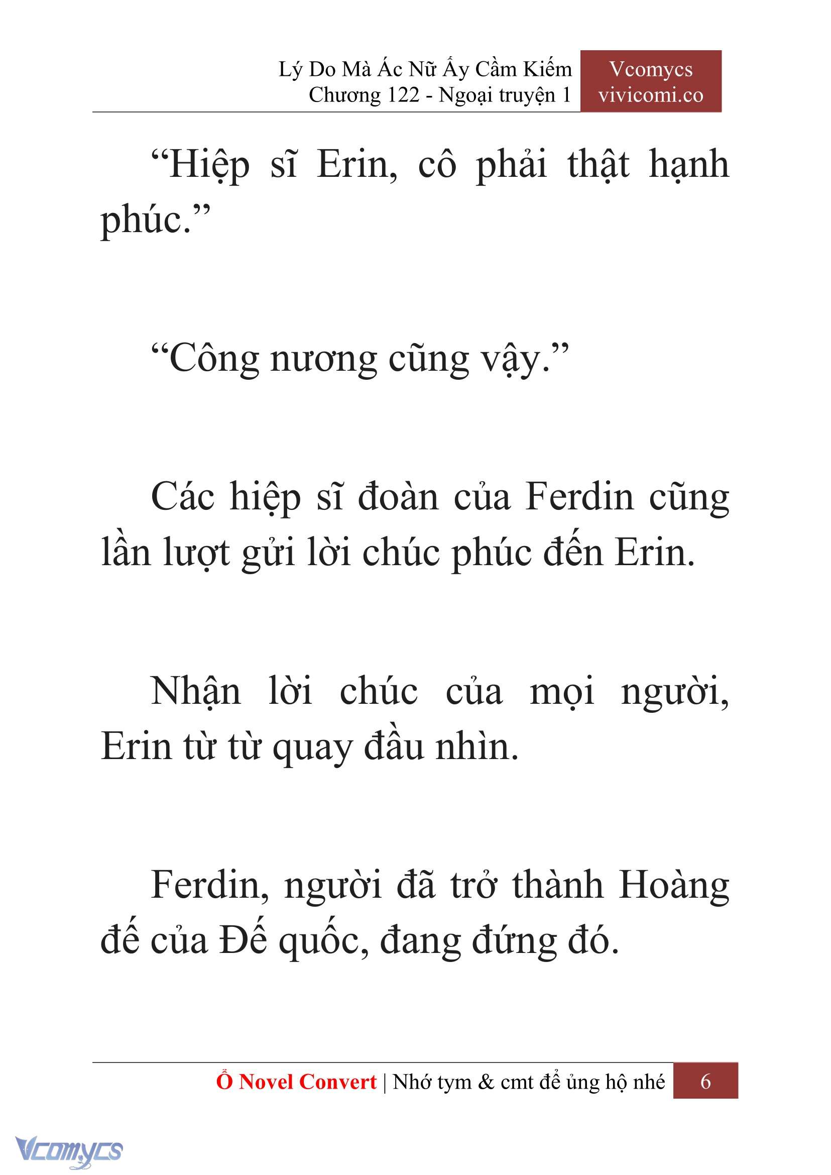 [Novel] Lý Do Mà Ác Nữ Ấy Cầm Kiếm Chapter 122 - Trang 9