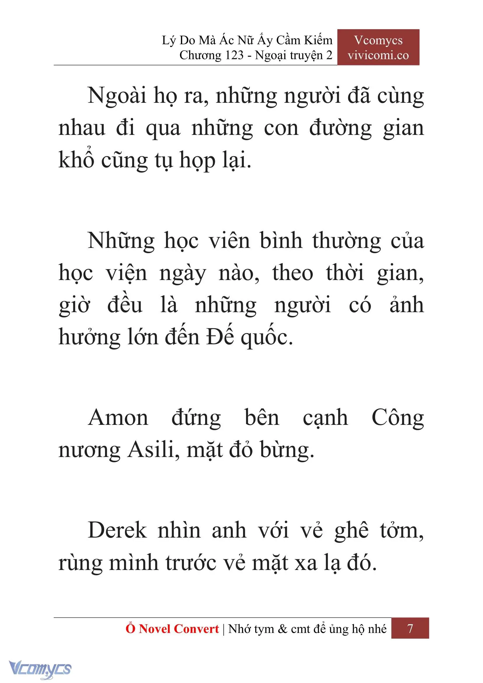 [Novel] Lý Do Mà Ác Nữ Ấy Cầm Kiếm Chapter 123 - Trang 10