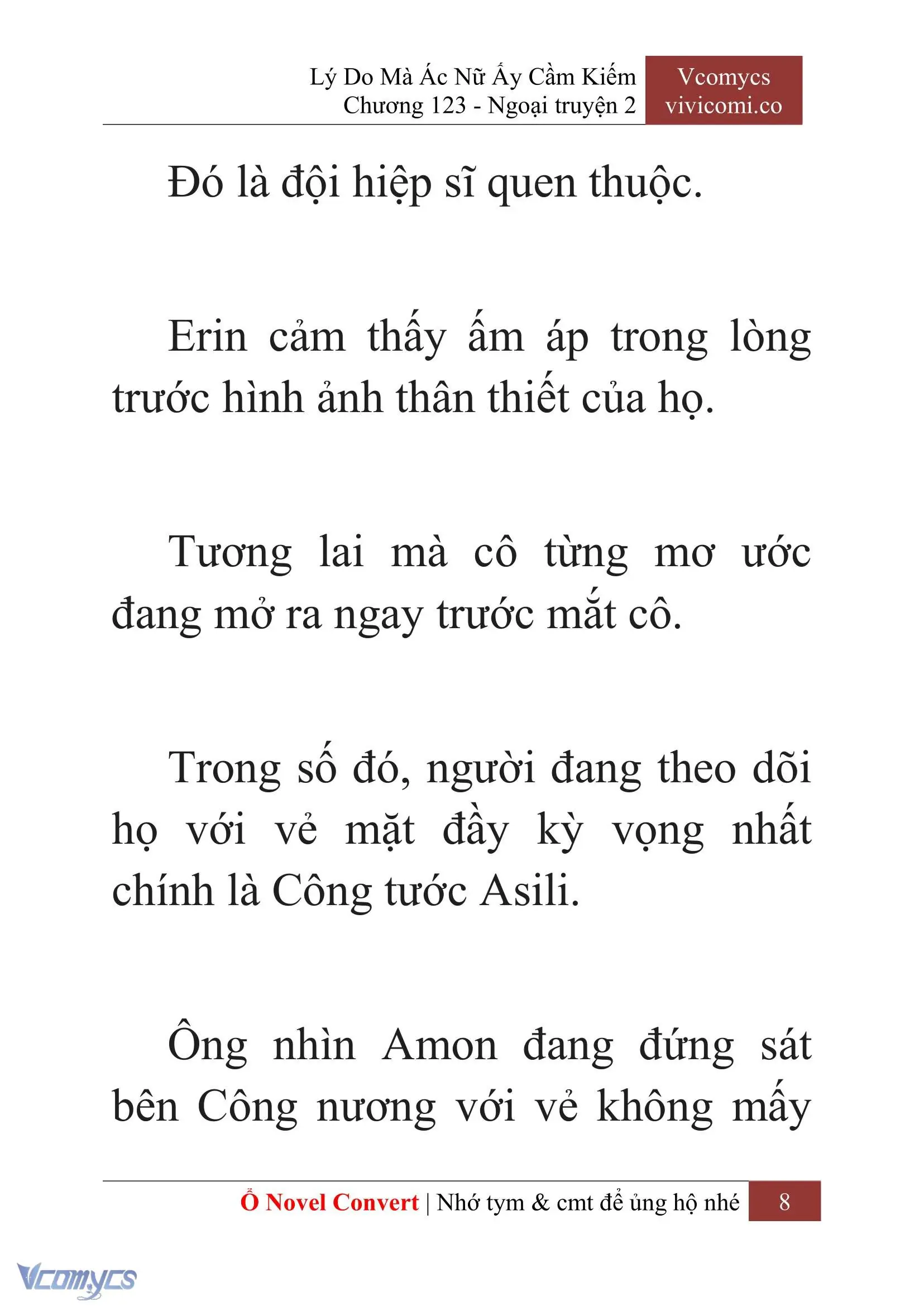 [Novel] Lý Do Mà Ác Nữ Ấy Cầm Kiếm Chapter 123 - Trang 11