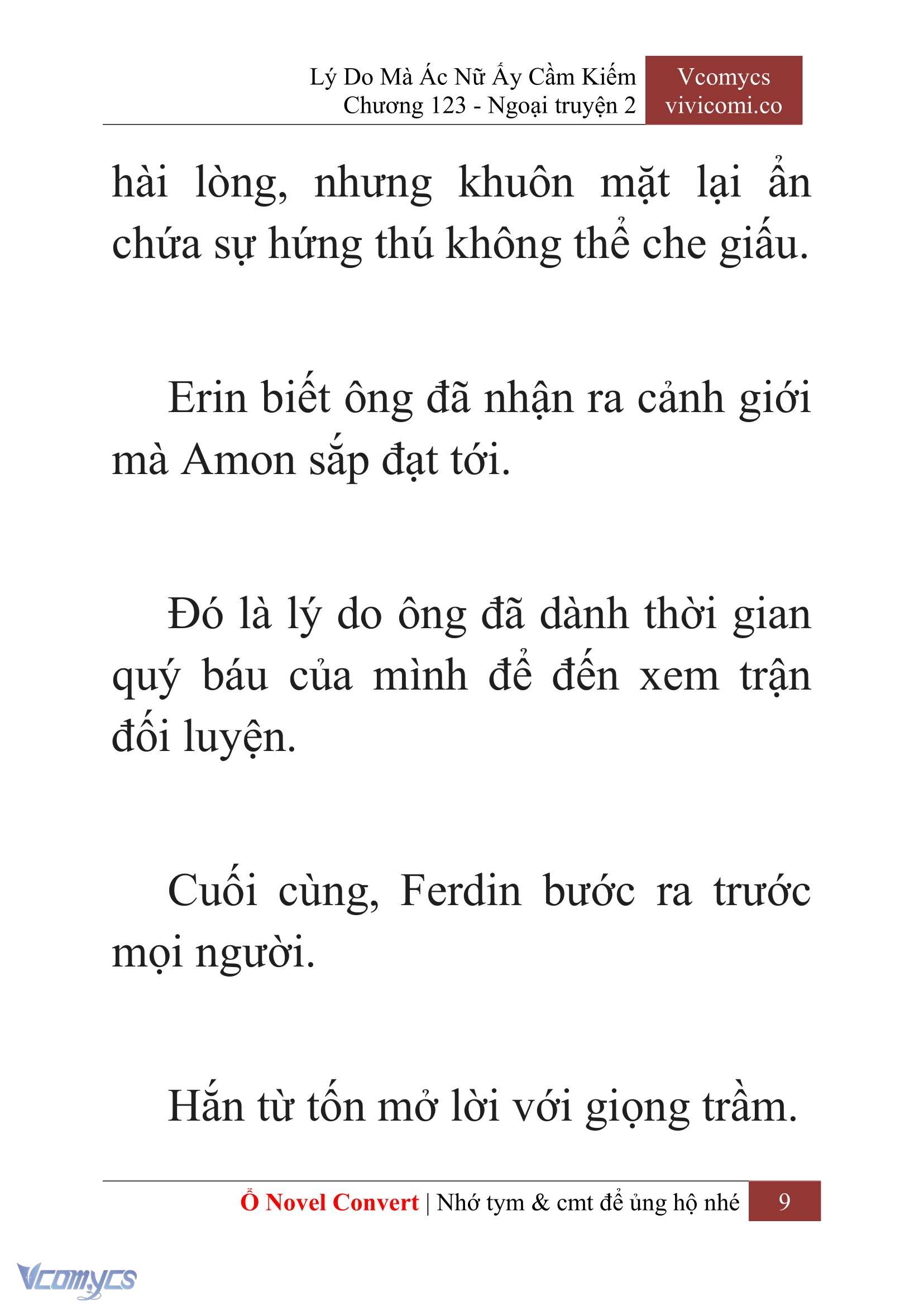 [Novel] Lý Do Mà Ác Nữ Ấy Cầm Kiếm Chapter 123 - Trang 12