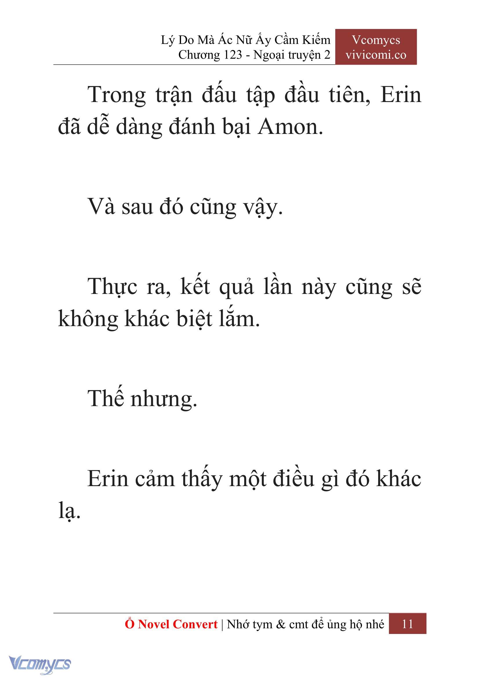 [Novel] Lý Do Mà Ác Nữ Ấy Cầm Kiếm Chapter 123 - Trang 14