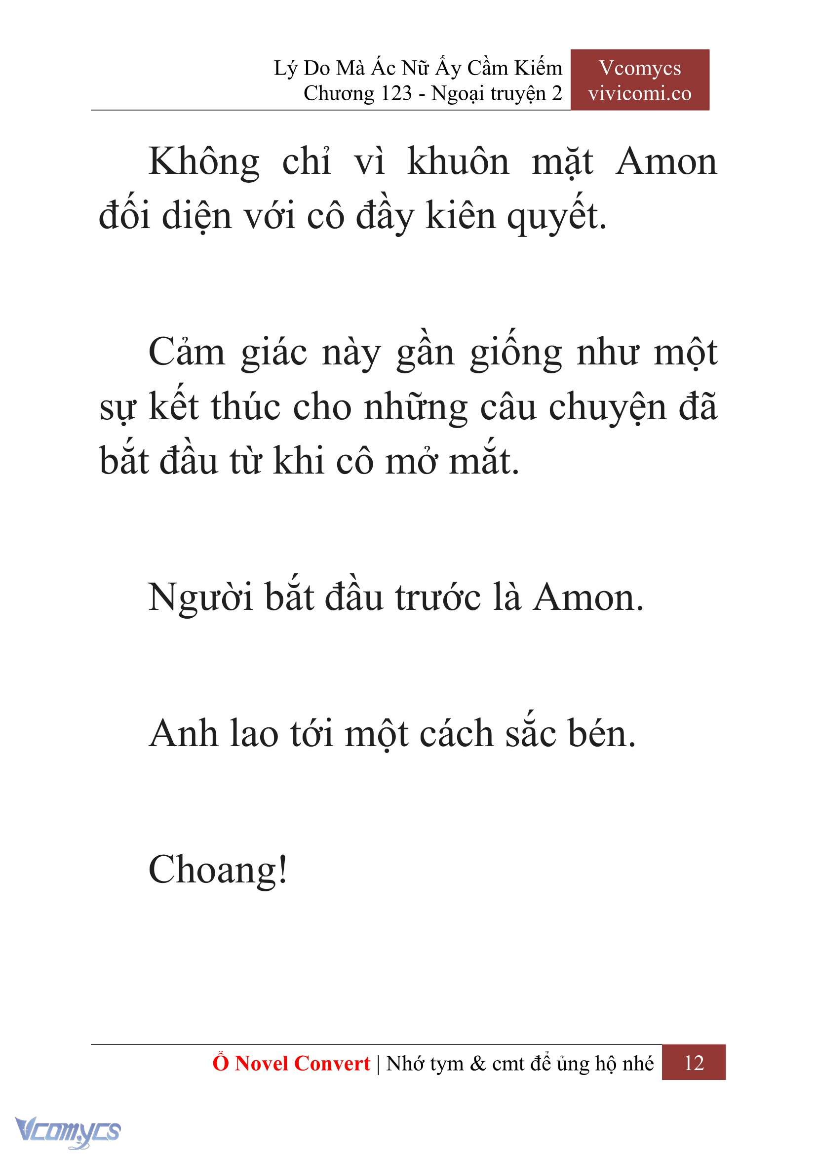 [Novel] Lý Do Mà Ác Nữ Ấy Cầm Kiếm Chapter 123 - Trang 15