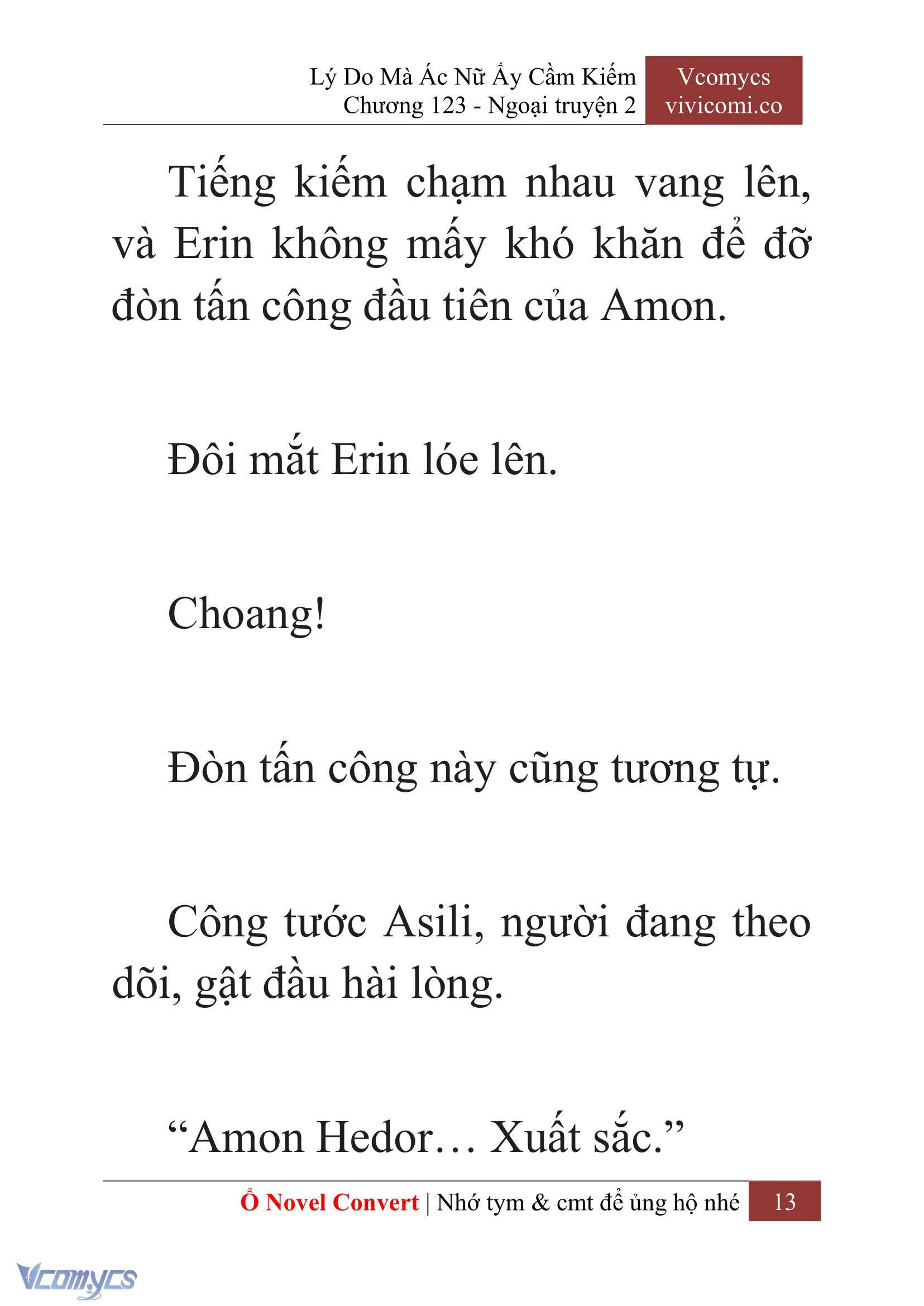 [Novel] Lý Do Mà Ác Nữ Ấy Cầm Kiếm Chapter 123 - Trang 16