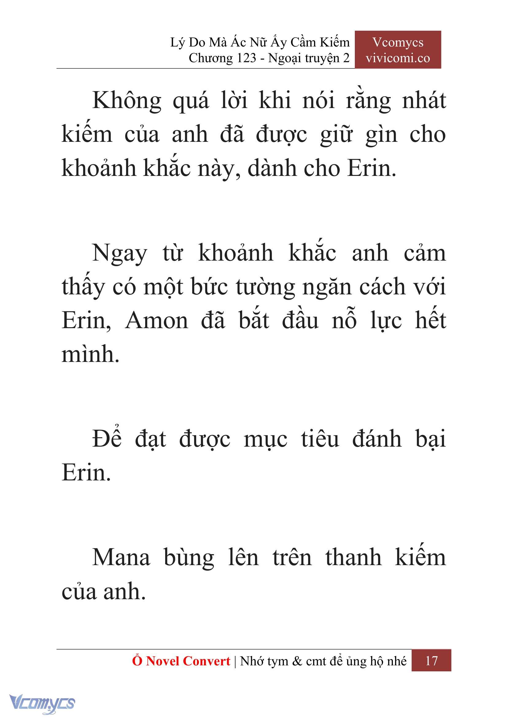 [Novel] Lý Do Mà Ác Nữ Ấy Cầm Kiếm Chapter 123 - Trang 20