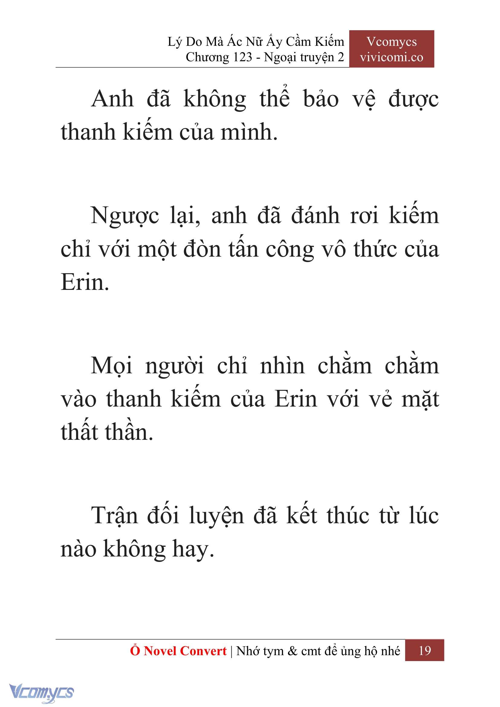 [Novel] Lý Do Mà Ác Nữ Ấy Cầm Kiếm Chapter 123 - Trang 22