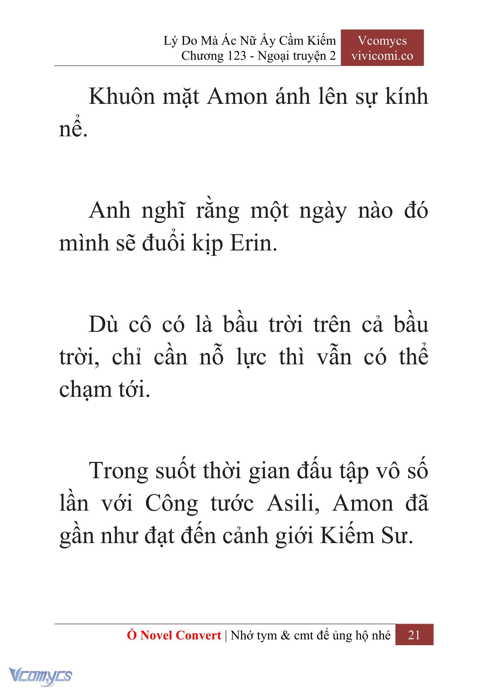 [Novel] Lý Do Mà Ác Nữ Ấy Cầm Kiếm Chapter 123 - Trang 24