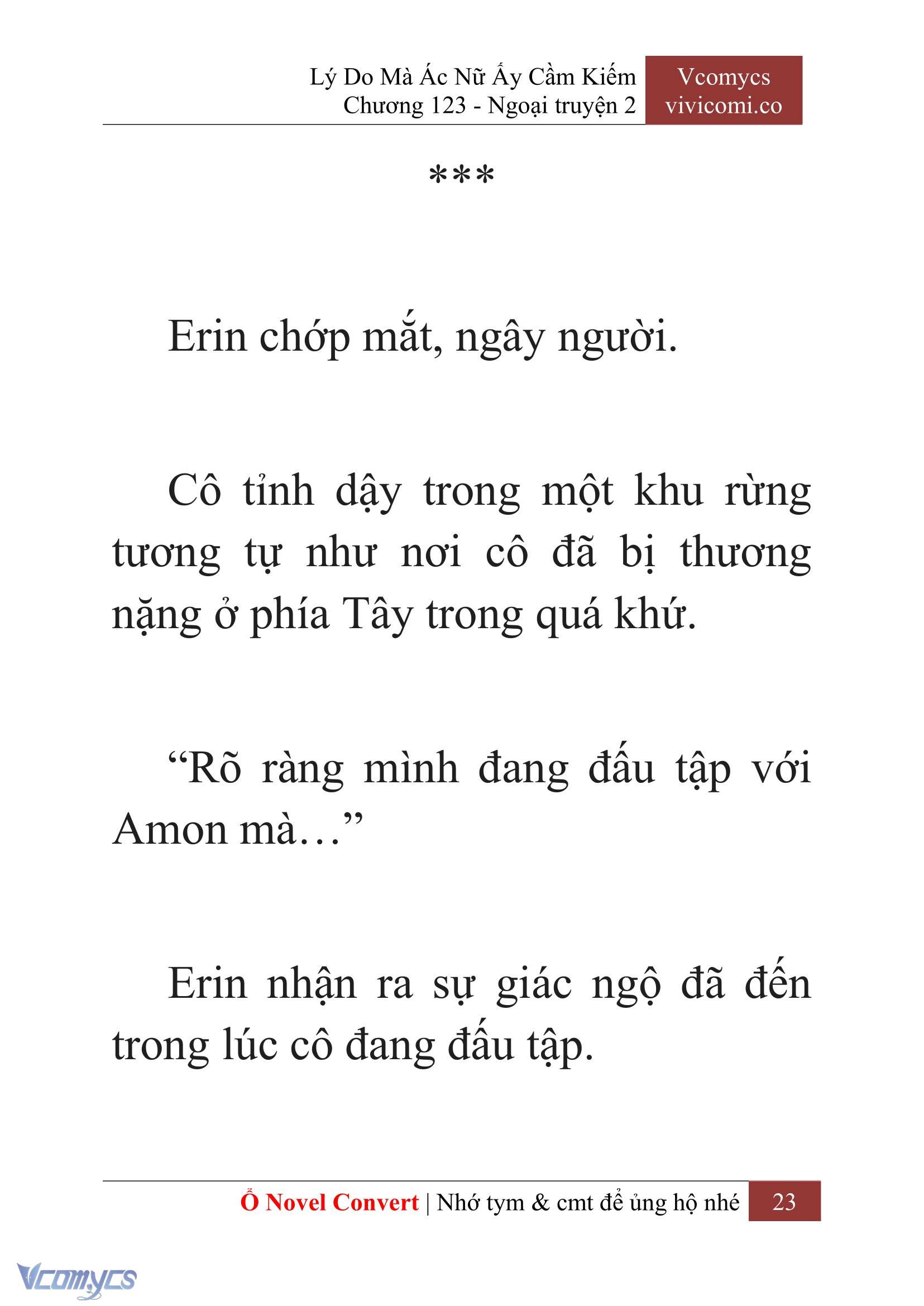 [Novel] Lý Do Mà Ác Nữ Ấy Cầm Kiếm Chapter 123 - Trang 26