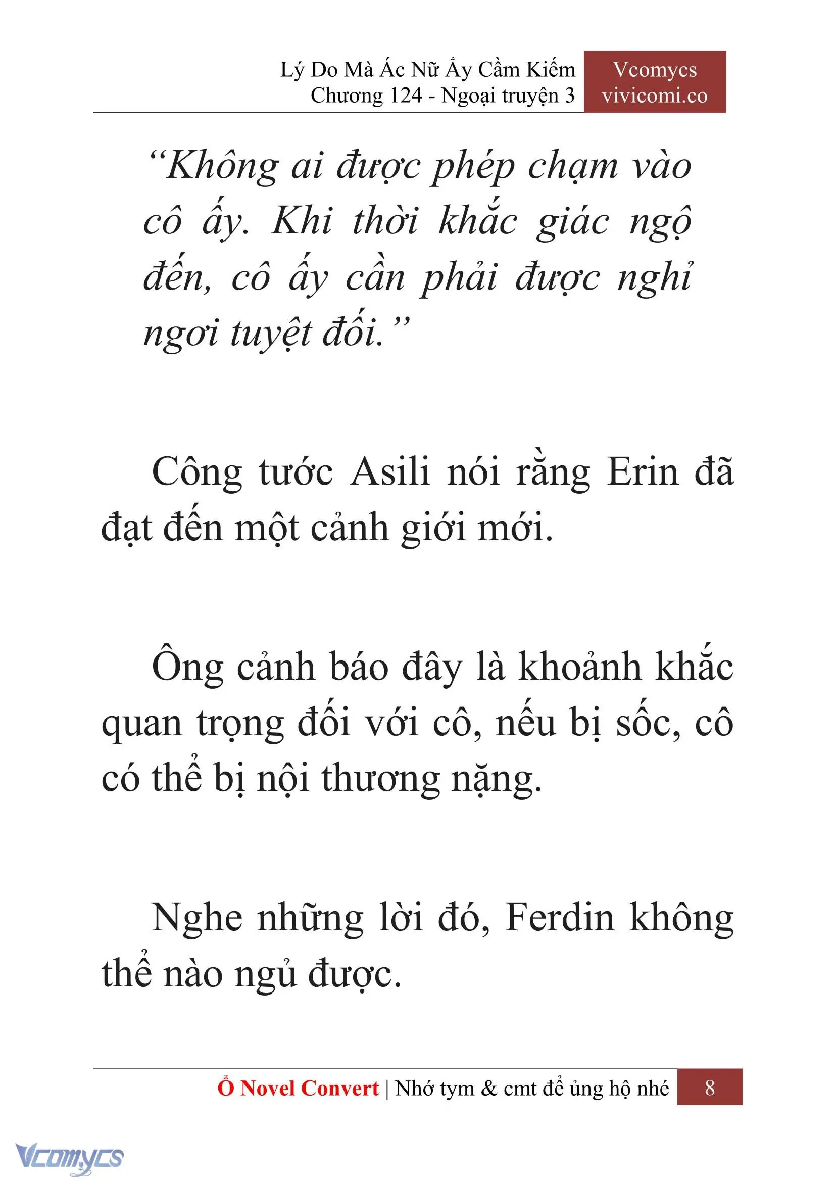 [Novel] Lý Do Mà Ác Nữ Ấy Cầm Kiếm Chapter 124 - Trang 11