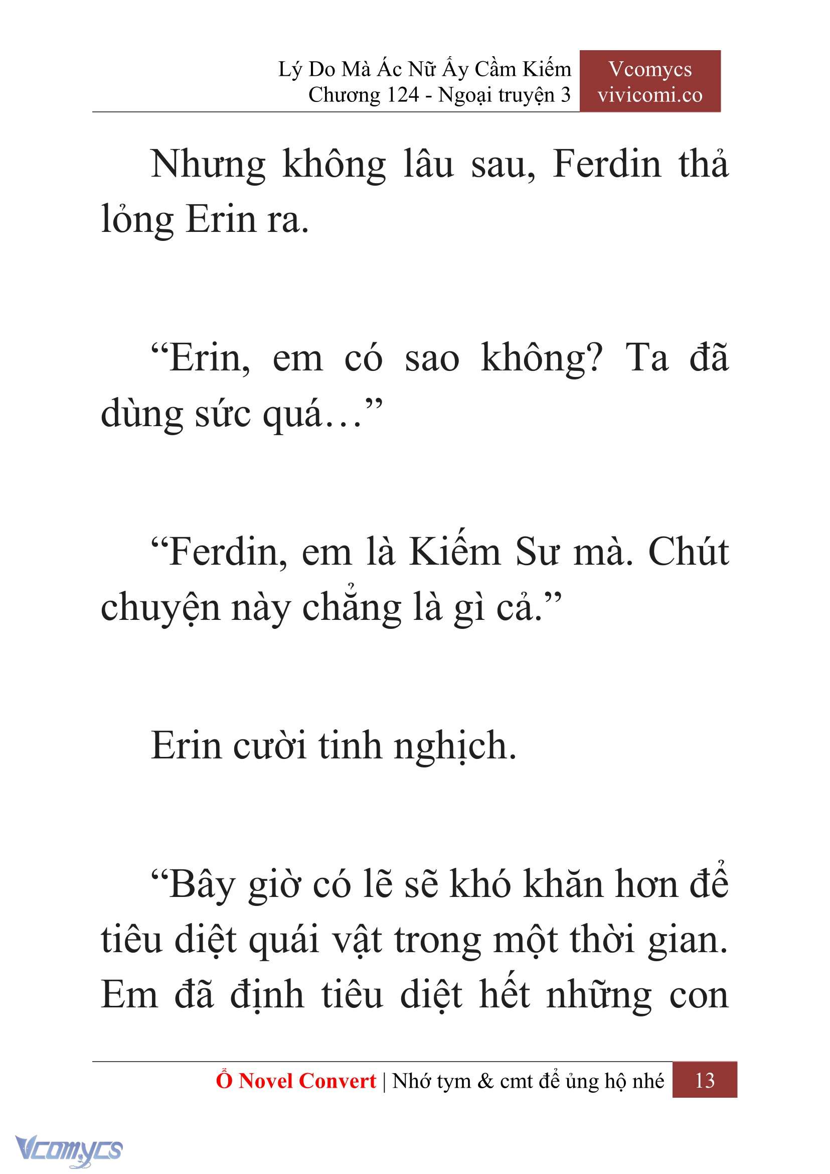 [Novel] Lý Do Mà Ác Nữ Ấy Cầm Kiếm Chapter 124 - Trang 16