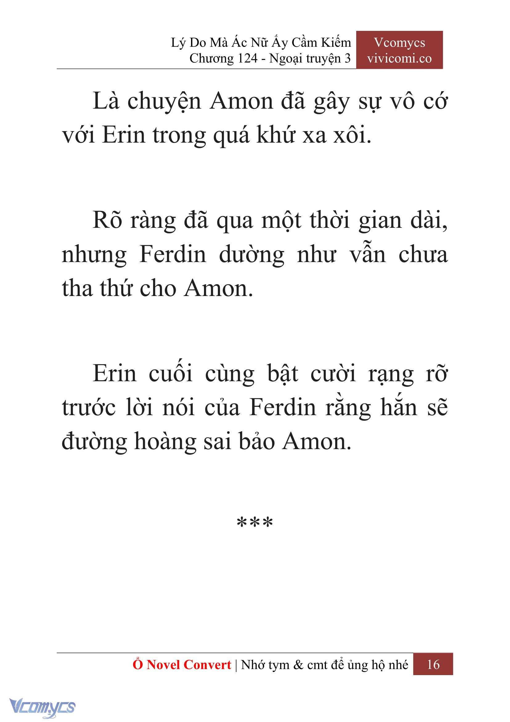 [Novel] Lý Do Mà Ác Nữ Ấy Cầm Kiếm Chapter 124 - Trang 19
