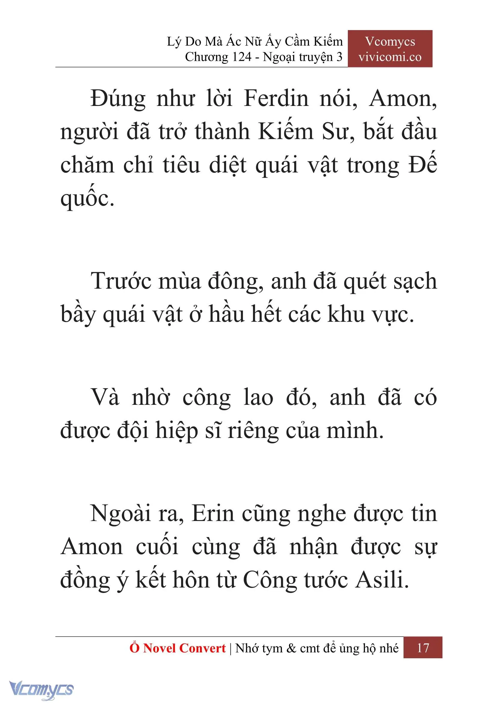 [Novel] Lý Do Mà Ác Nữ Ấy Cầm Kiếm Chapter 124 - Trang 20