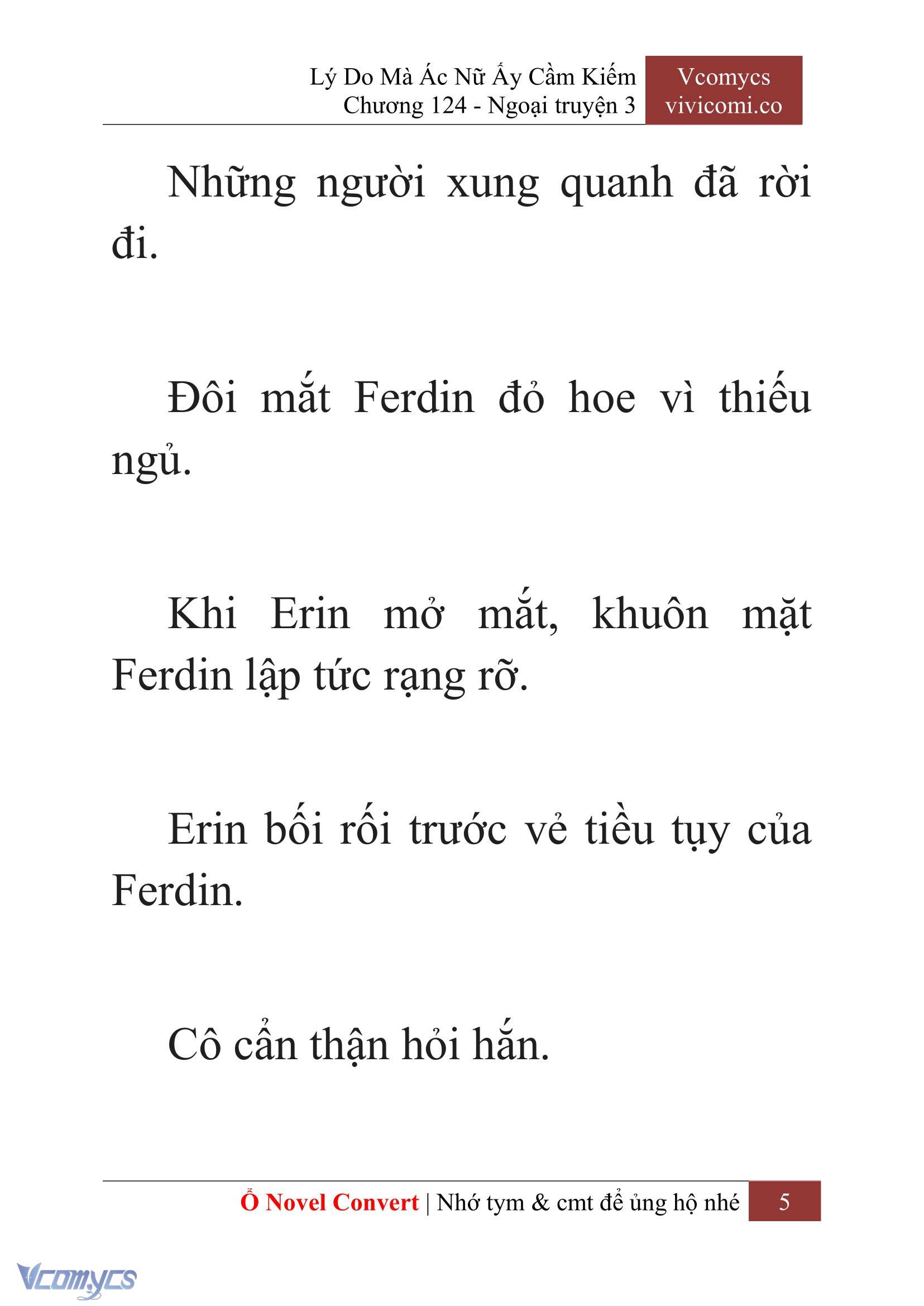 [Novel] Lý Do Mà Ác Nữ Ấy Cầm Kiếm Chapter 124 - Trang 8