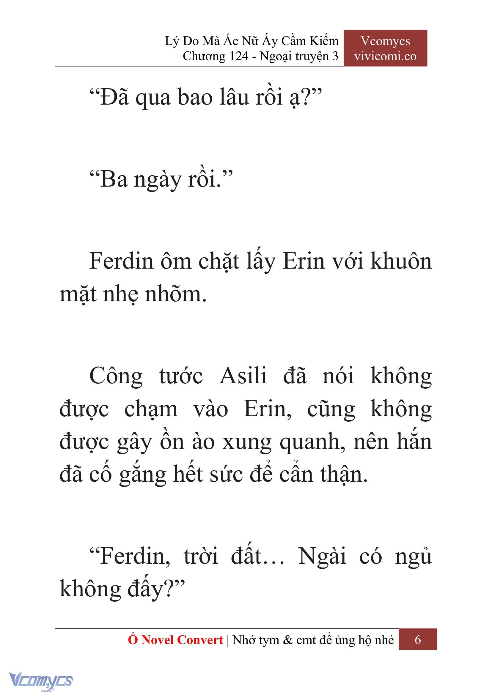 [Novel] Lý Do Mà Ác Nữ Ấy Cầm Kiếm Chapter 124 - Trang 9