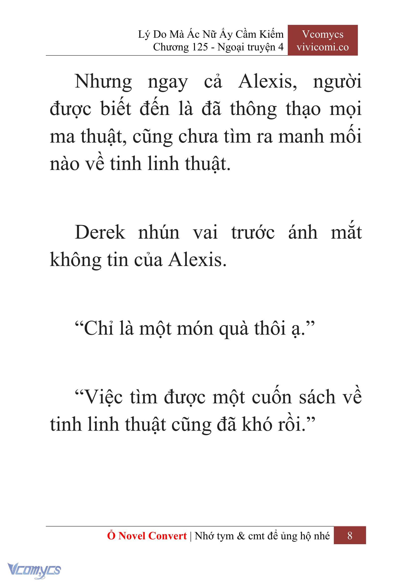 [Novel] Lý Do Mà Ác Nữ Ấy Cầm Kiếm Chapter 125 - Trang 11