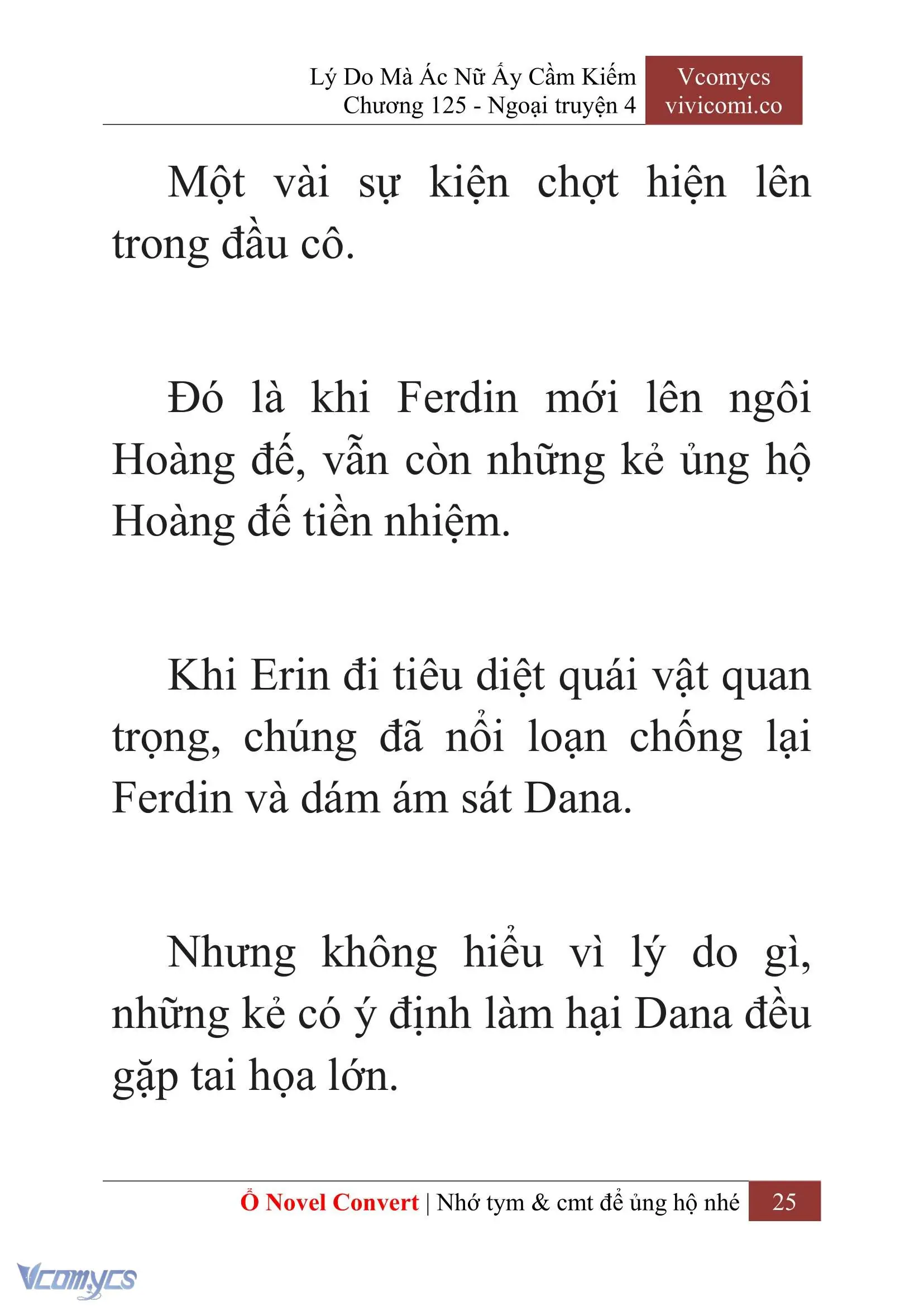 [Novel] Lý Do Mà Ác Nữ Ấy Cầm Kiếm Chapter 125 - Trang 28