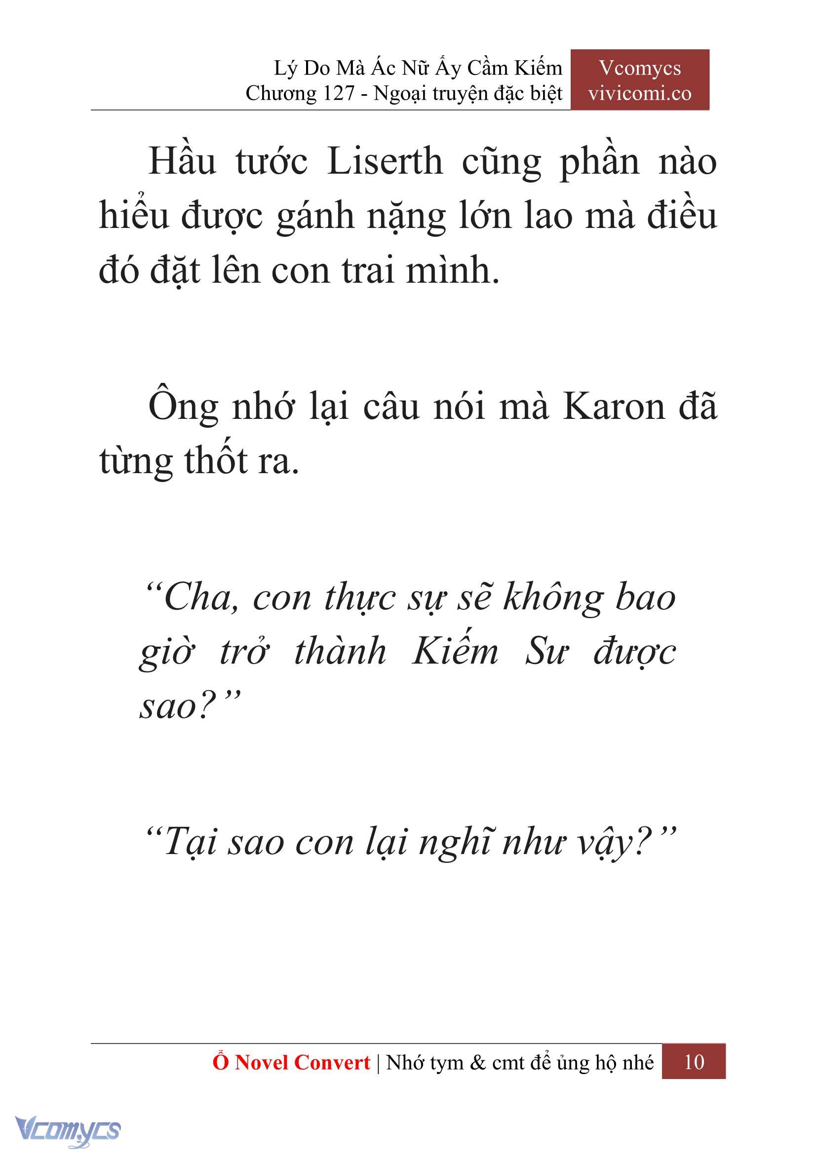 [Novel] Lý Do Mà Ác Nữ Ấy Cầm Kiếm Chapter 127 - Trang 13
