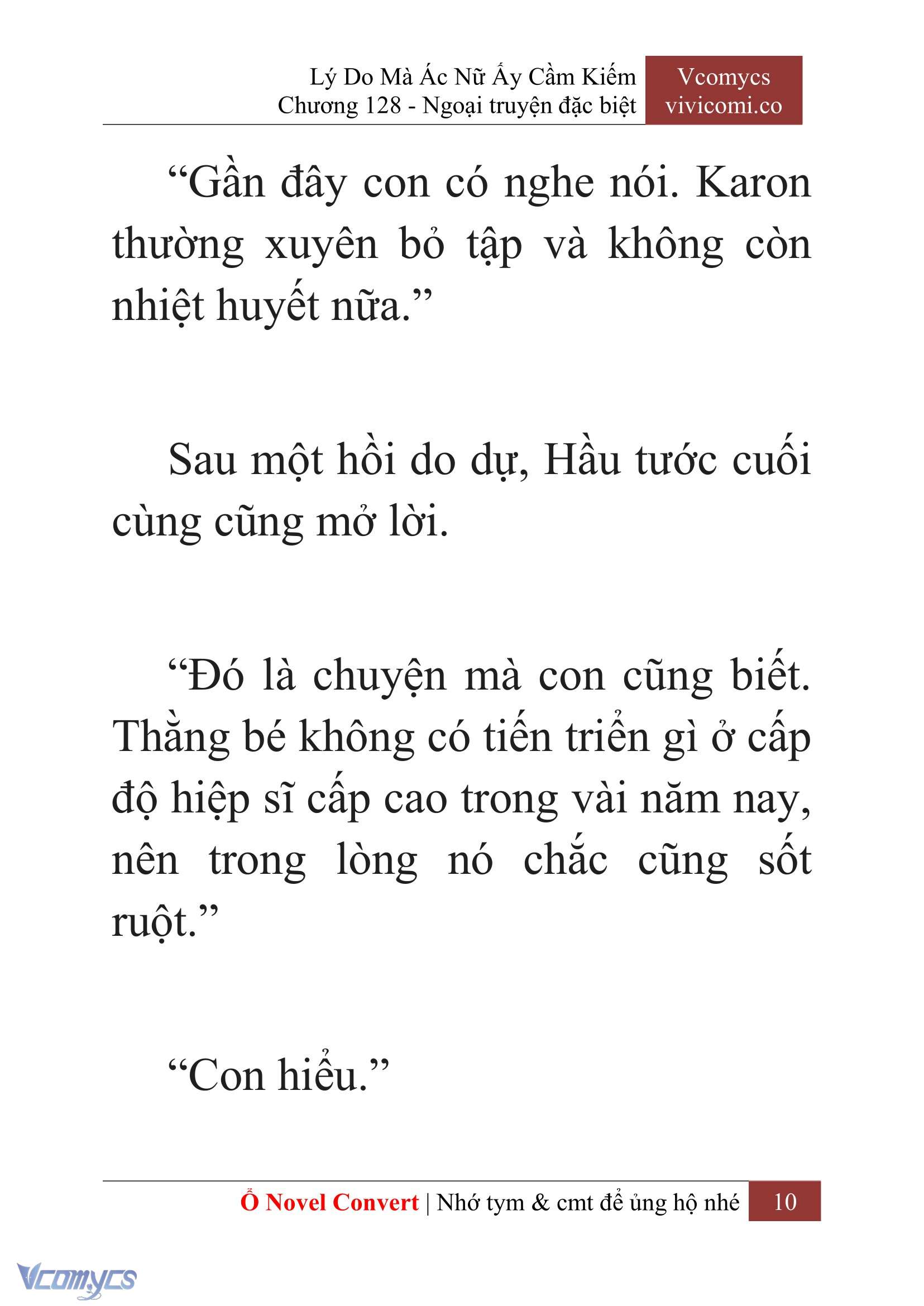 [Novel] Lý Do Mà Ác Nữ Ấy Cầm Kiếm Chapter 128 - Trang 13