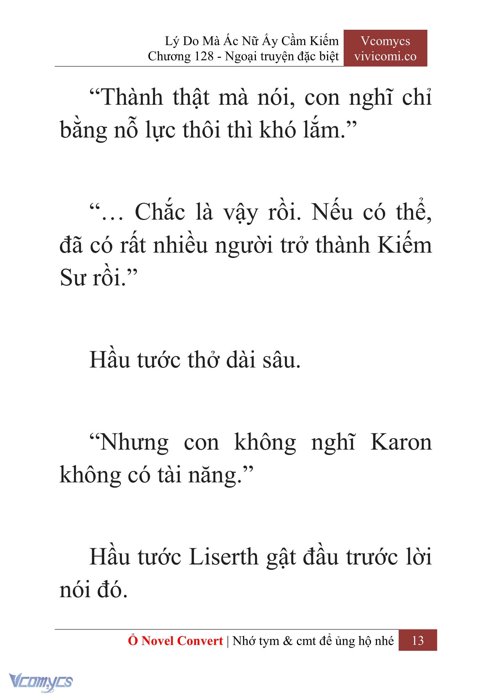 [Novel] Lý Do Mà Ác Nữ Ấy Cầm Kiếm Chapter 128 - Trang 16