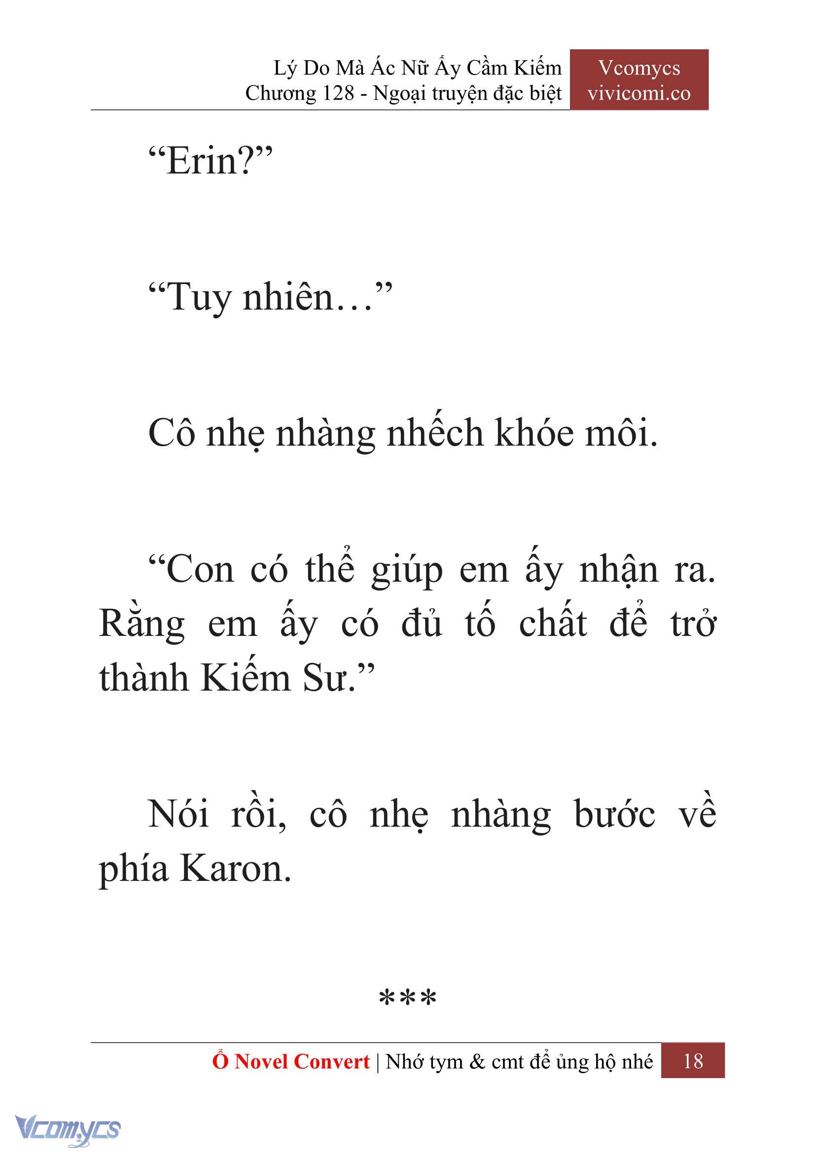 [Novel] Lý Do Mà Ác Nữ Ấy Cầm Kiếm Chapter 128 - Trang 21