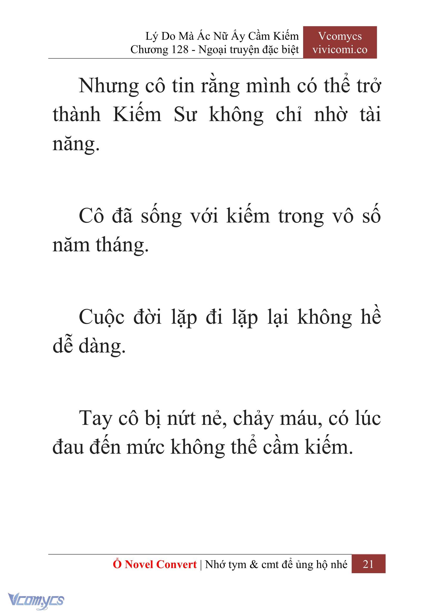 [Novel] Lý Do Mà Ác Nữ Ấy Cầm Kiếm Chapter 128 - Trang 24