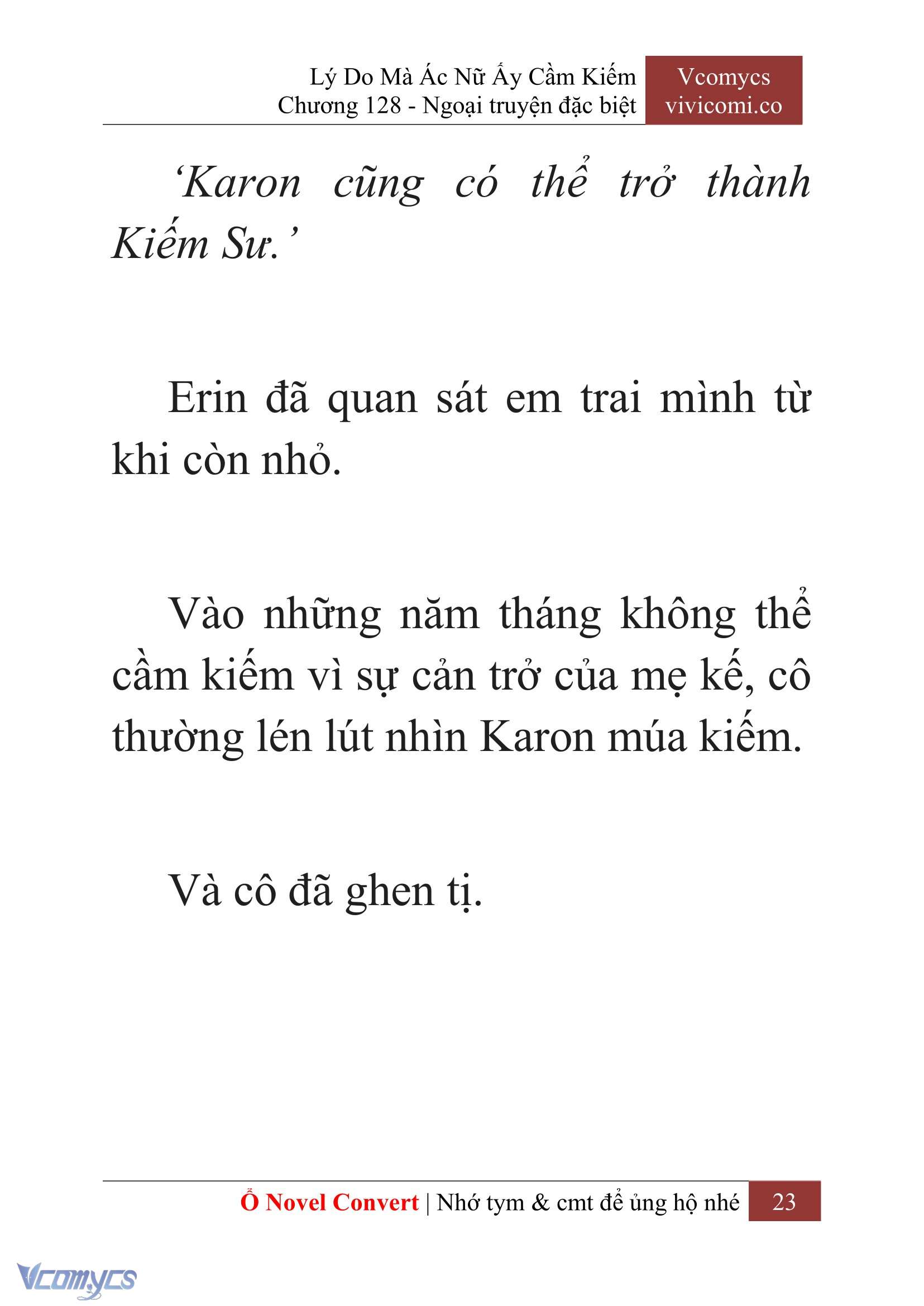 [Novel] Lý Do Mà Ác Nữ Ấy Cầm Kiếm Chapter 128 - Trang 26