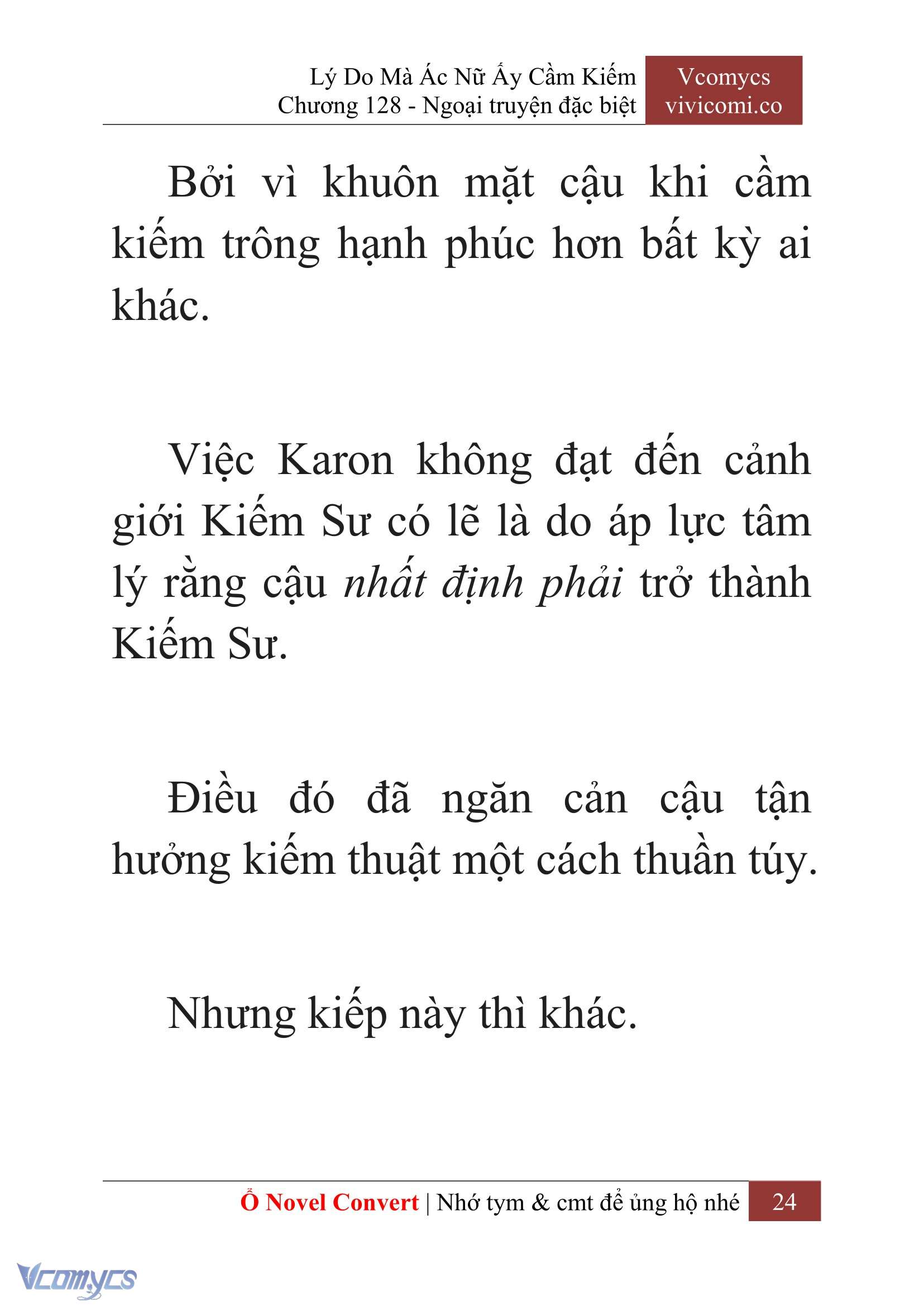 [Novel] Lý Do Mà Ác Nữ Ấy Cầm Kiếm Chapter 128 - Trang 27