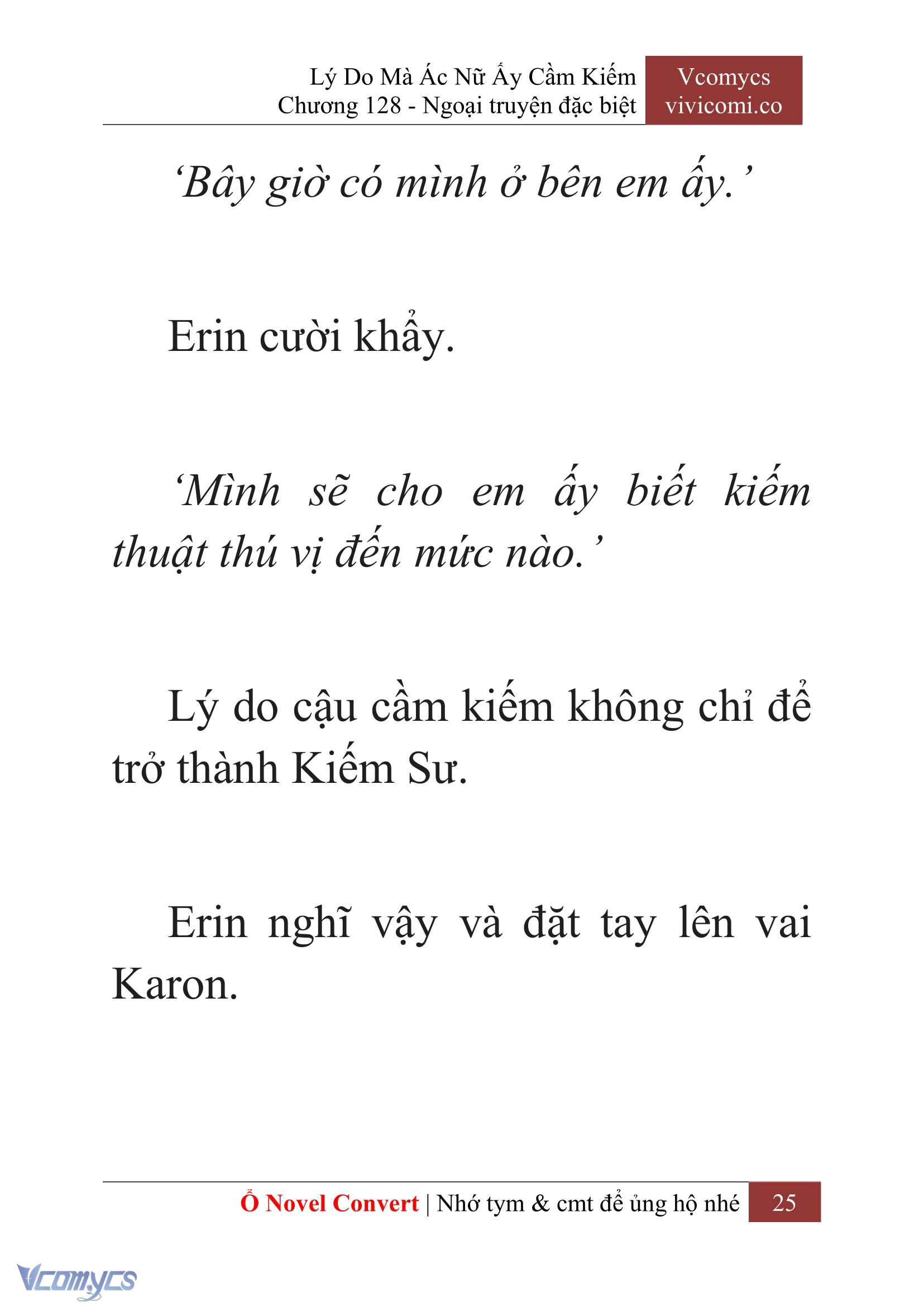 [Novel] Lý Do Mà Ác Nữ Ấy Cầm Kiếm Chapter 128 - Trang 28