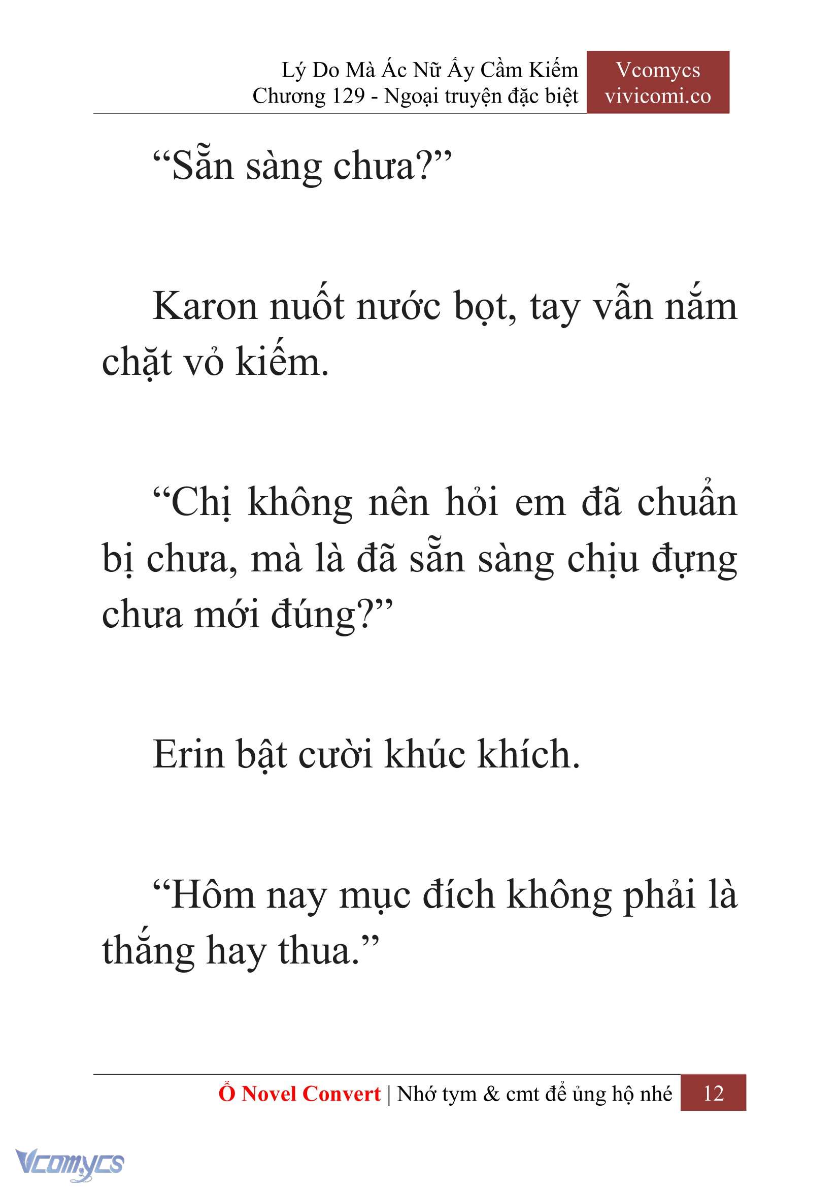 [Novel] Lý Do Mà Ác Nữ Ấy Cầm Kiếm Chapter 129 - Trang 15