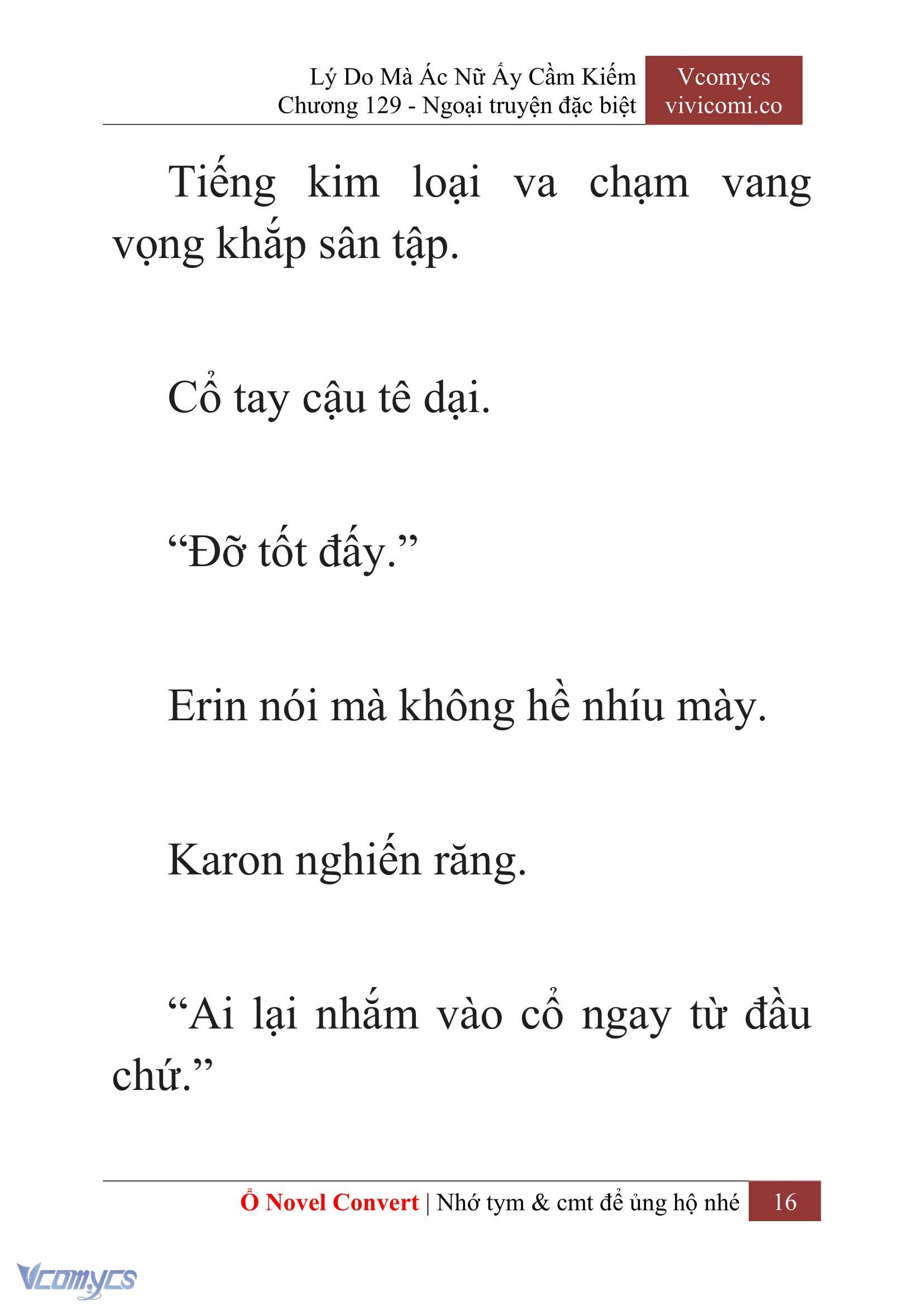 [Novel] Lý Do Mà Ác Nữ Ấy Cầm Kiếm Chapter 129 - Trang 19