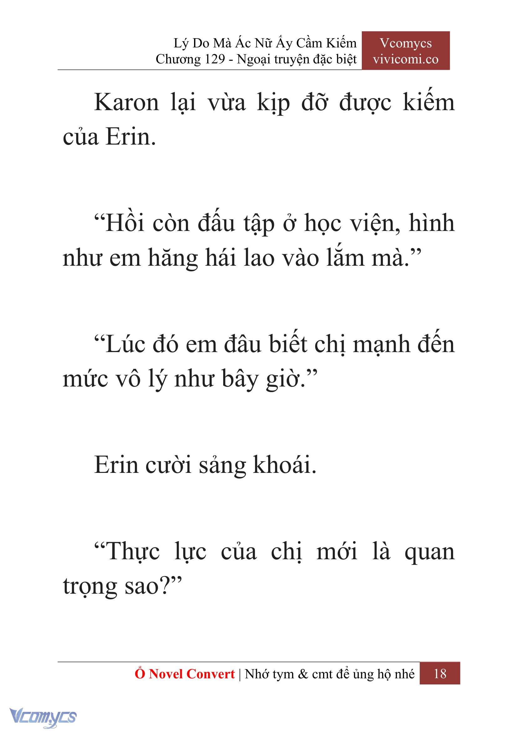 [Novel] Lý Do Mà Ác Nữ Ấy Cầm Kiếm Chapter 129 - Trang 21