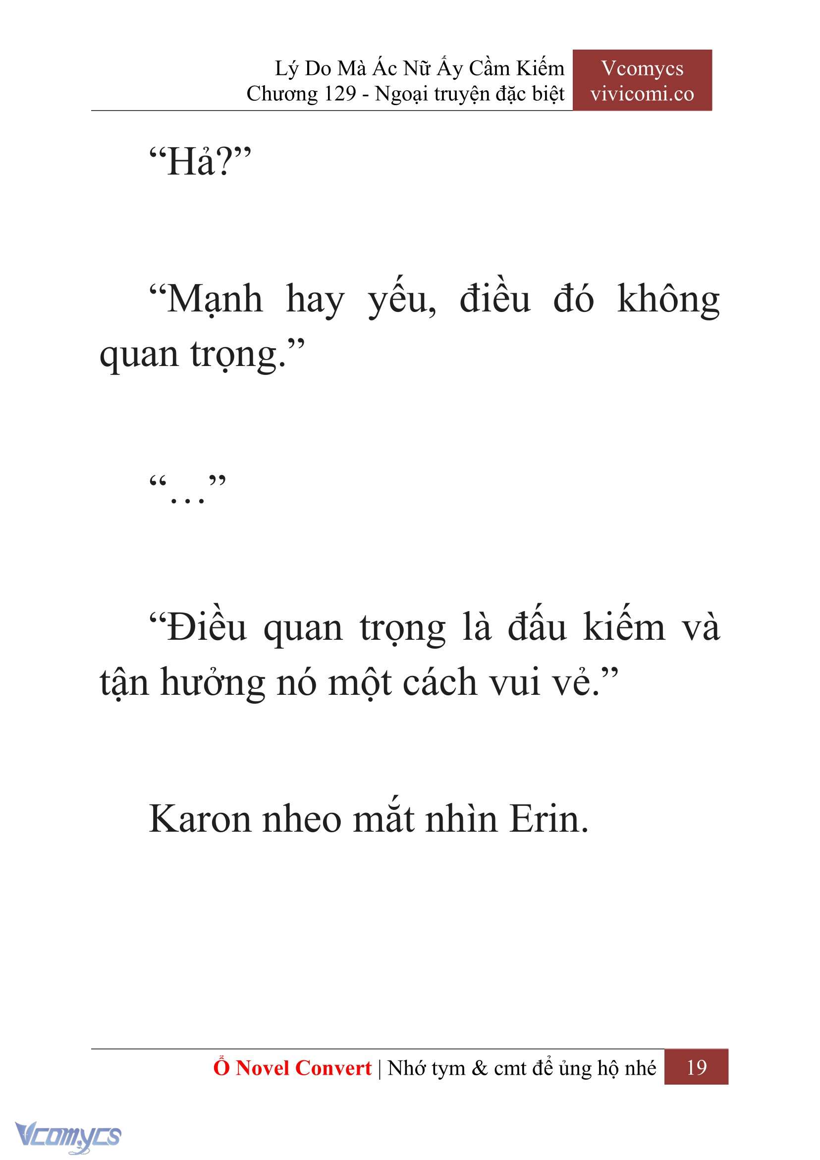 [Novel] Lý Do Mà Ác Nữ Ấy Cầm Kiếm Chapter 129 - Trang 22