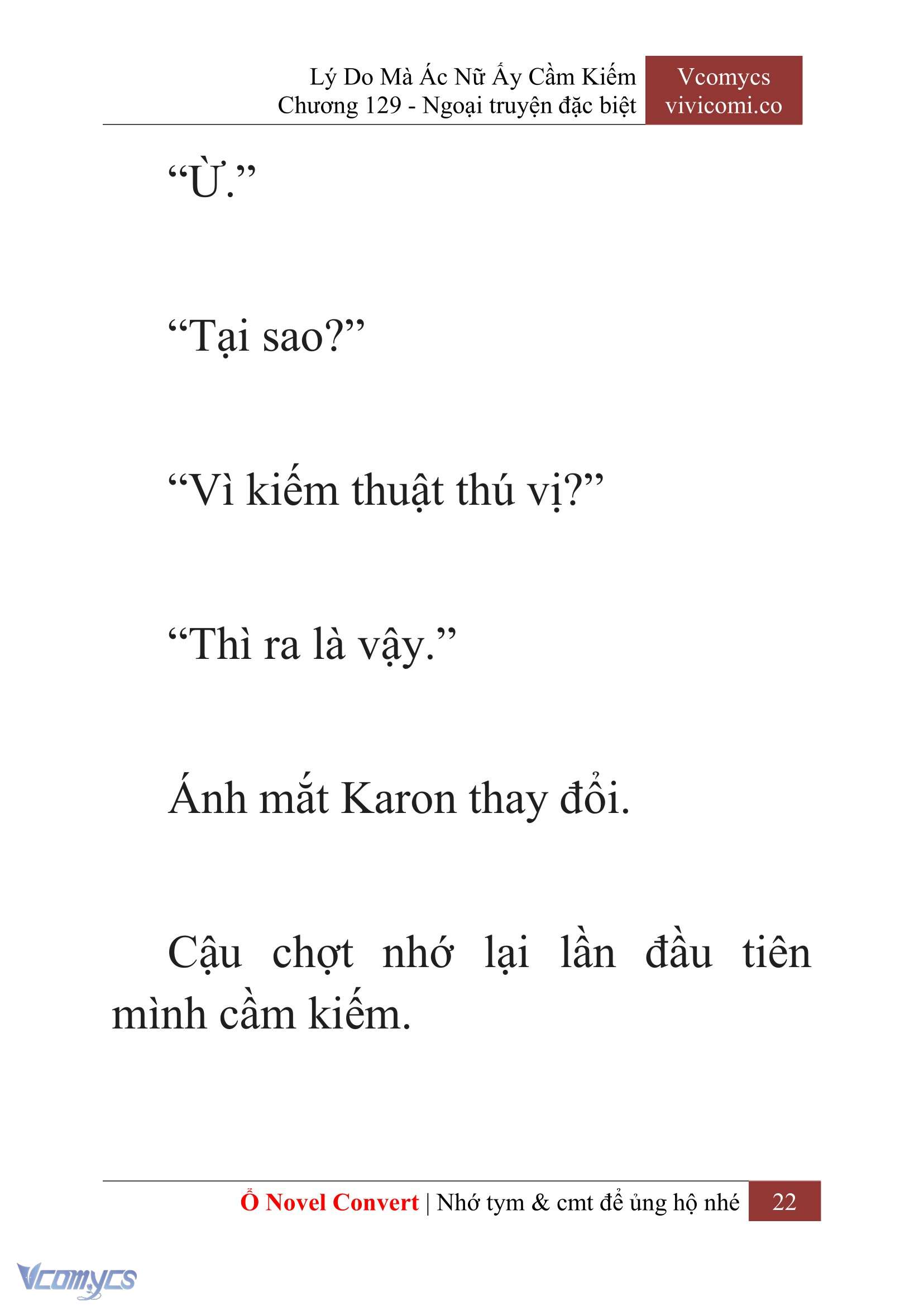[Novel] Lý Do Mà Ác Nữ Ấy Cầm Kiếm Chapter 129 - Trang 25