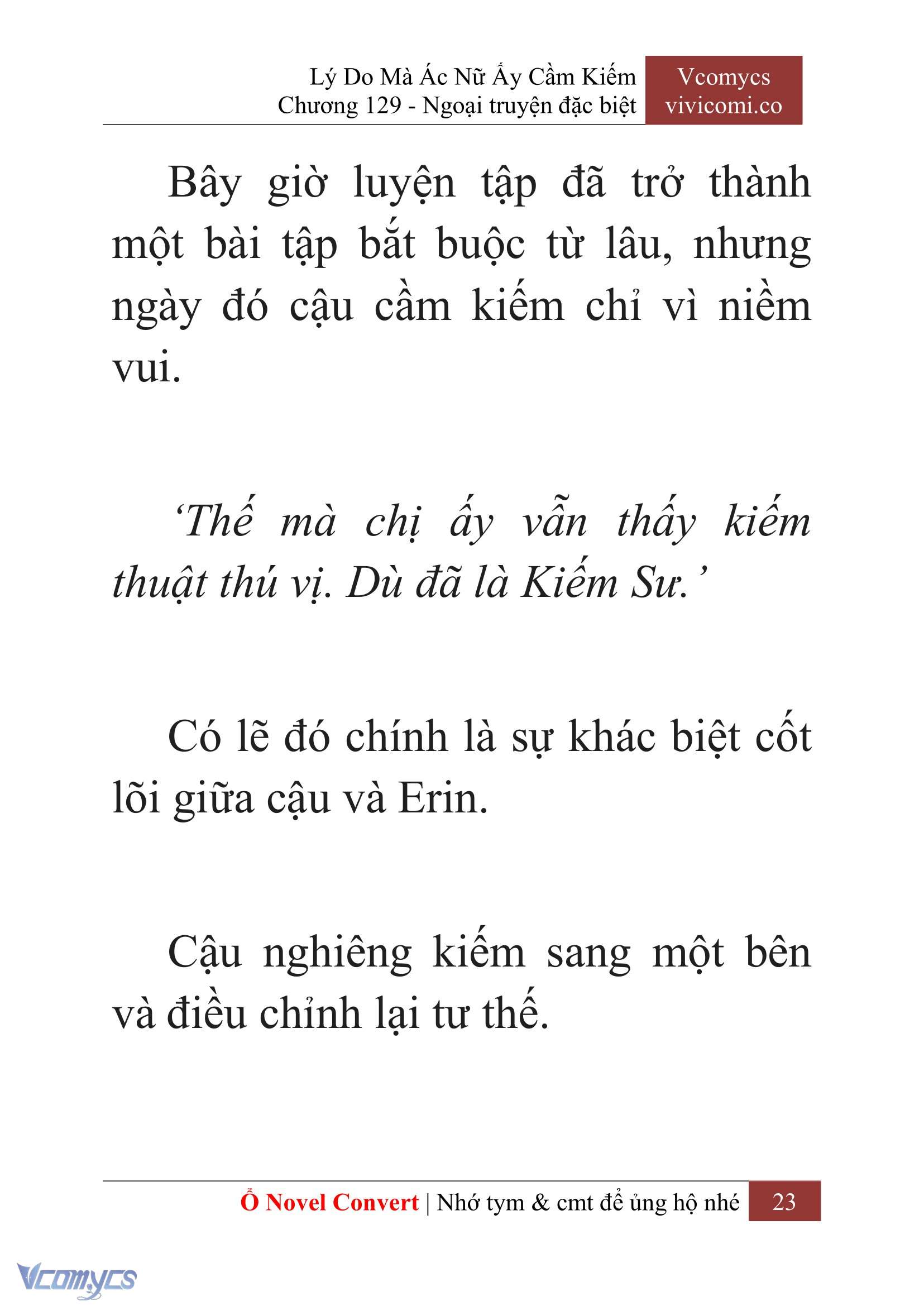 [Novel] Lý Do Mà Ác Nữ Ấy Cầm Kiếm Chapter 129 - Trang 26
