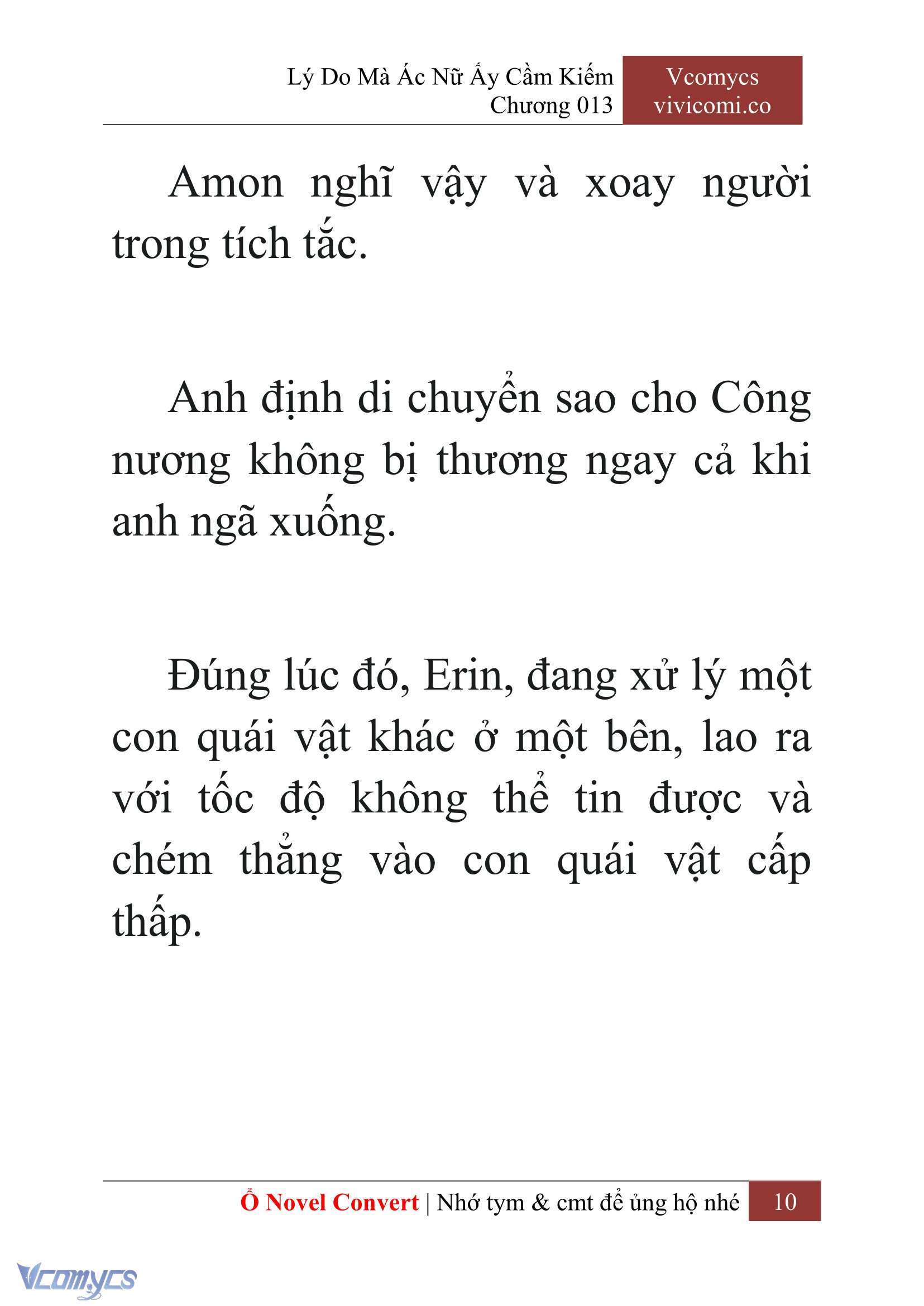 [Novel] Lý Do Mà Ác Nữ Ấy Cầm Kiếm Chapter 13 - Trang 13