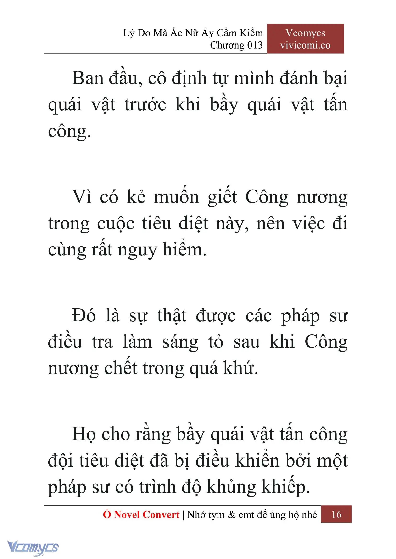 [Novel] Lý Do Mà Ác Nữ Ấy Cầm Kiếm Chapter 13 - Trang 19