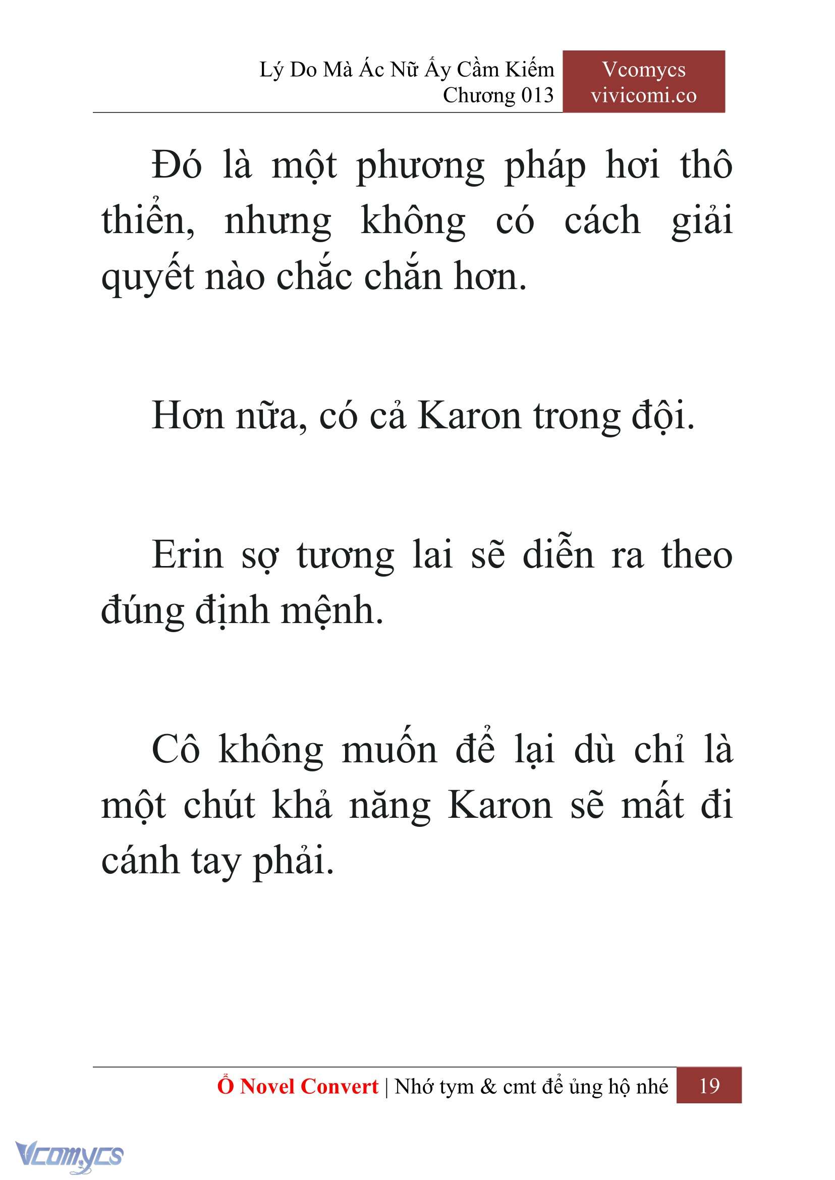 [Novel] Lý Do Mà Ác Nữ Ấy Cầm Kiếm Chapter 13 - Trang 22